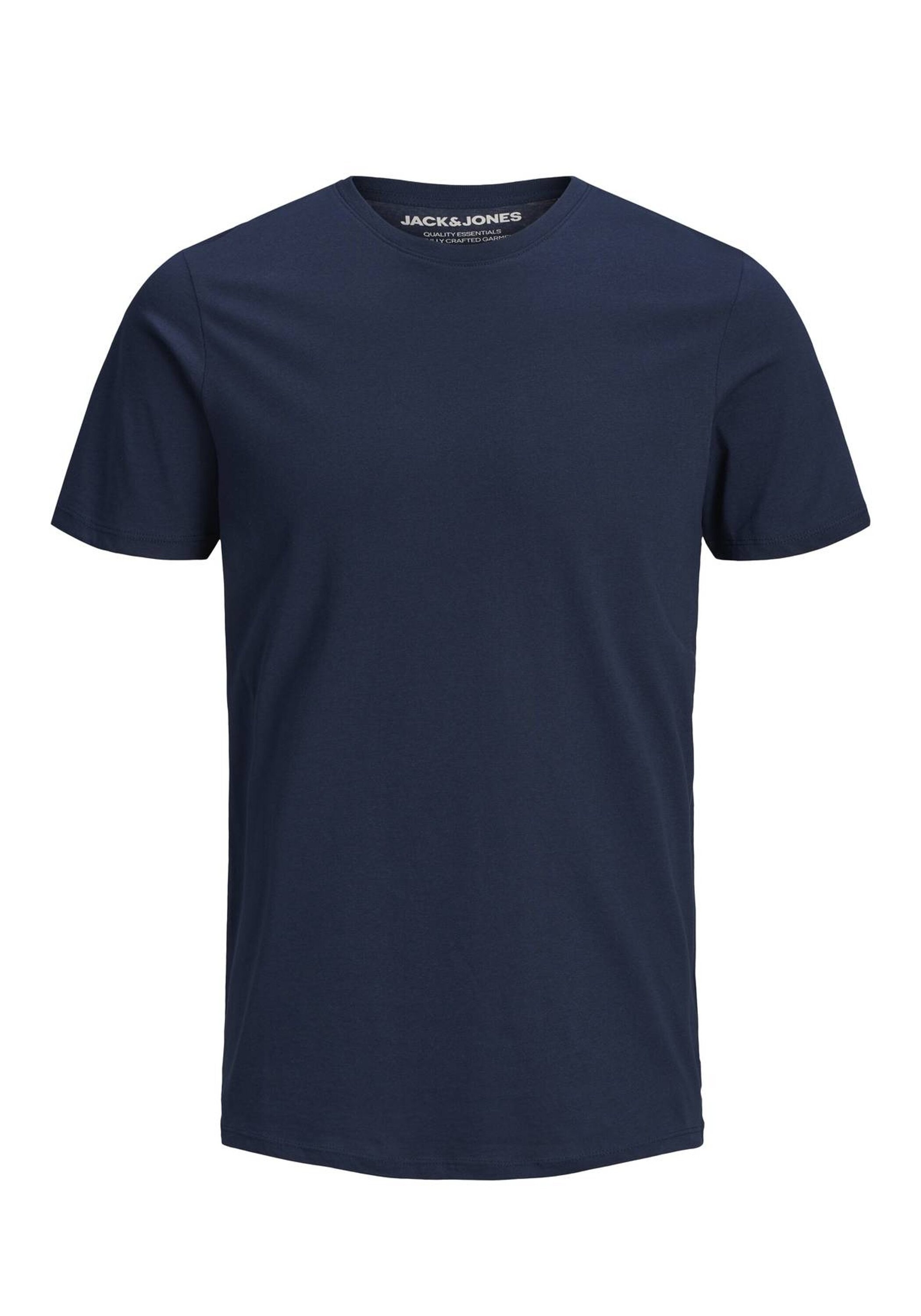Jack & Jones T-Shirt "T-Shirt JJEORGANIC BASIC TEE O-NECK 3PK 3er Pack" günstig online kaufen