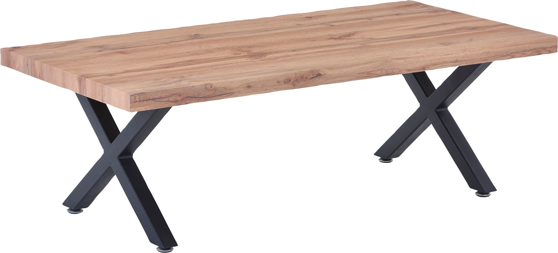 Möbilia Couchtisch "Conri" mit X-Gestell günstig online kaufen