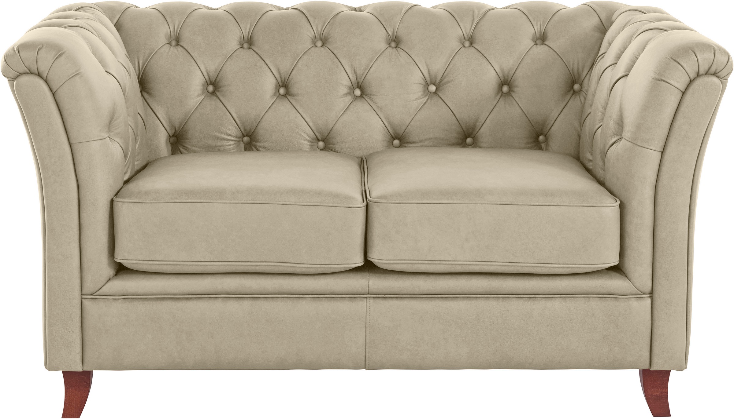 Home affaire Chesterfield-Sofa "Reims", mit echter Chesterfield-Knopfheftun günstig online kaufen