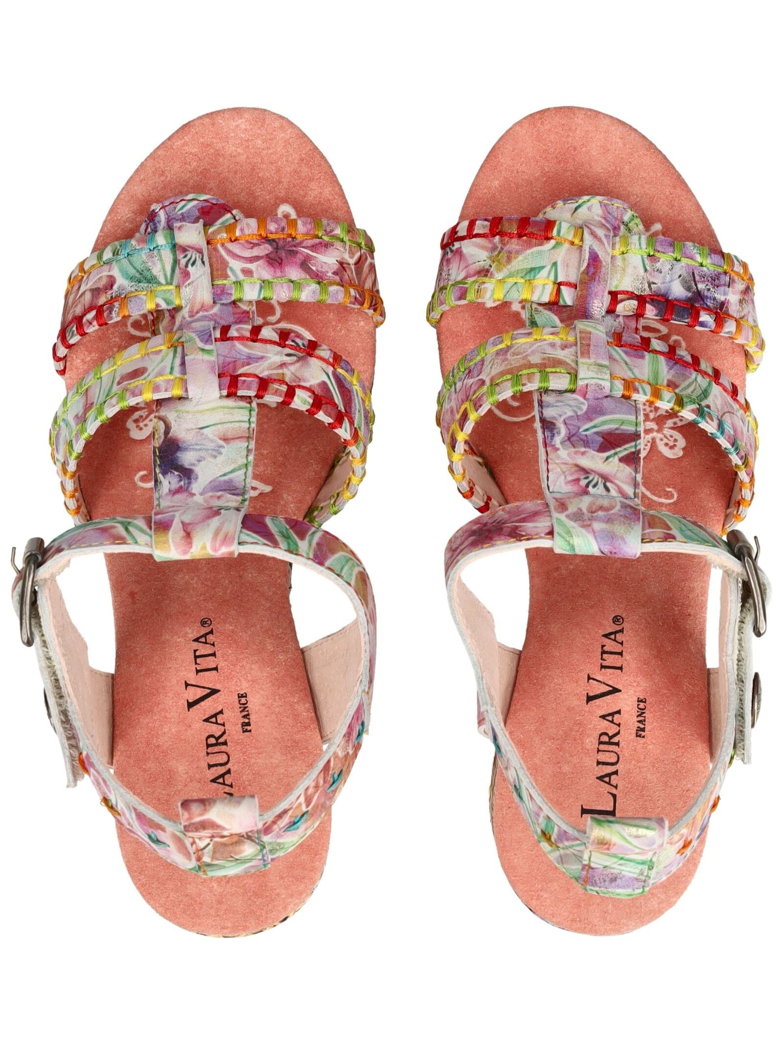 LAURA VITA High-Heel-Sandalette »LAURA VITA Sandalen Leder«