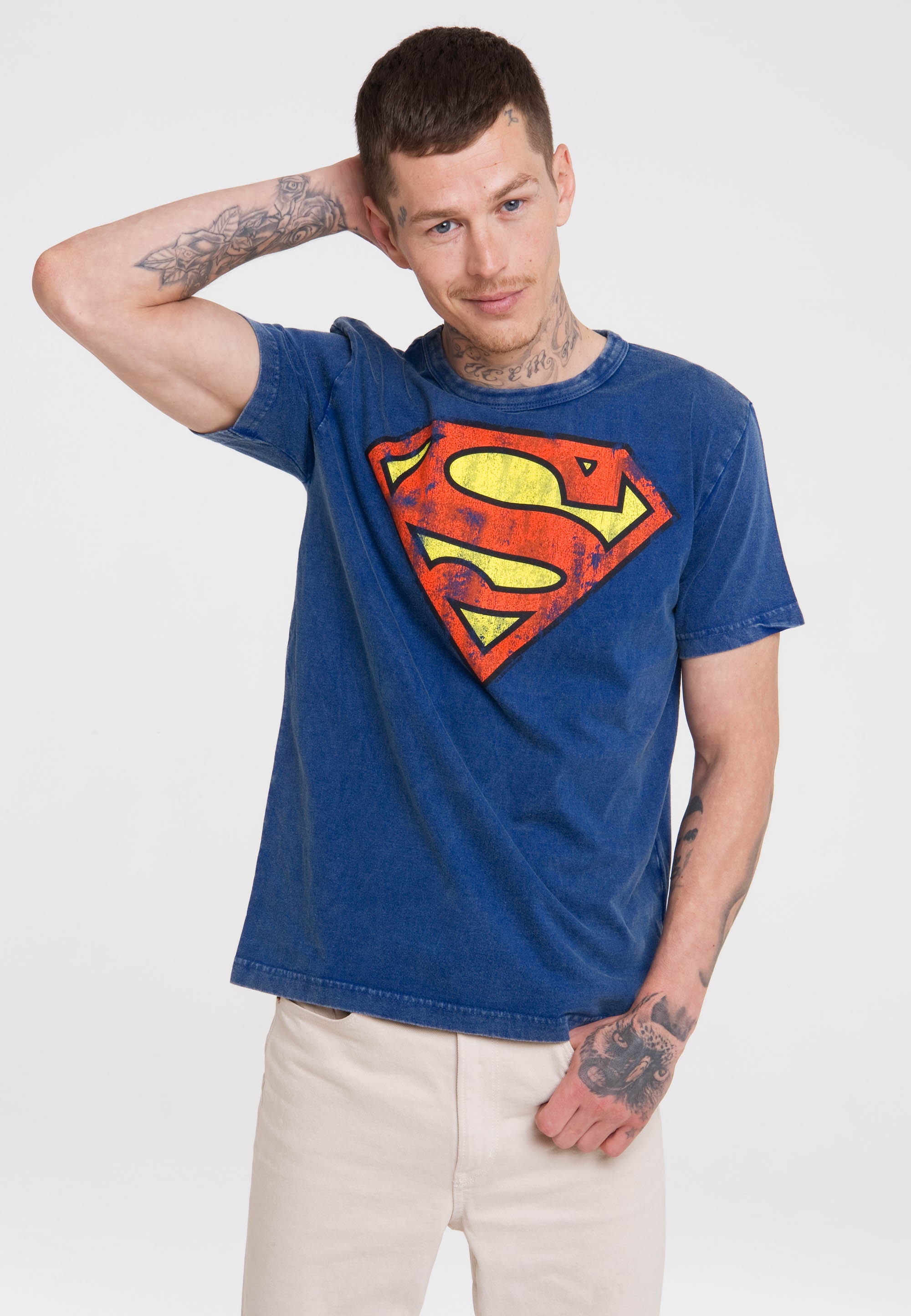 LOGOSHIRT T-Shirt "DC Comics – Superman", mit lizenziertem Print günstig online kaufen