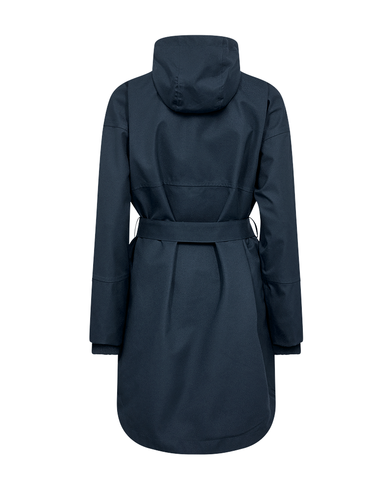 Thumbnail - FREEQUENT Anorak "FQSTORM-JA-BELT" mit Kapuze mit Kapuze und Bindegürtel