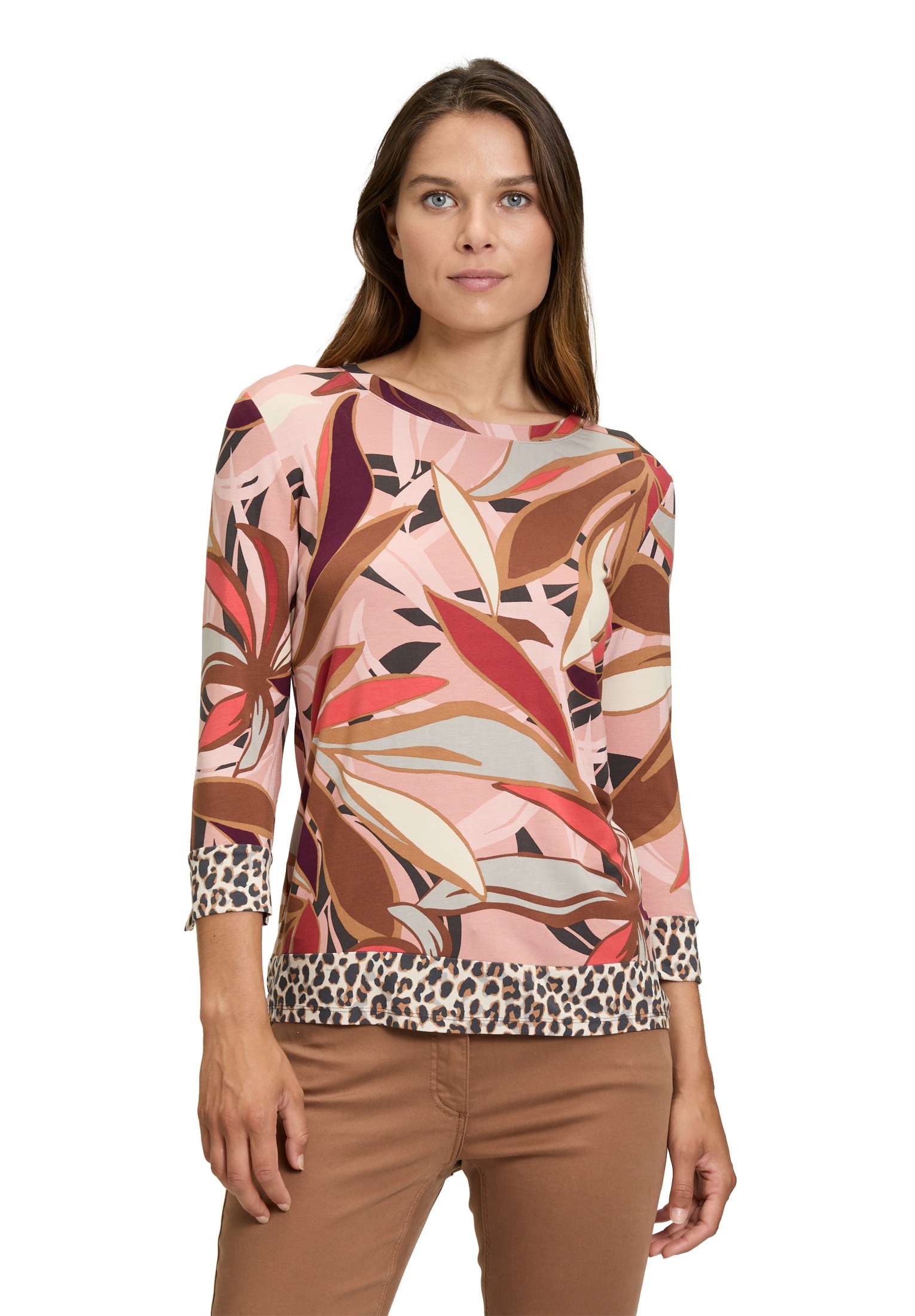 Betty Barclay 3/4-Arm-Shirt "Betty Barclay Basic Shirt mit Print", Material günstig online kaufen