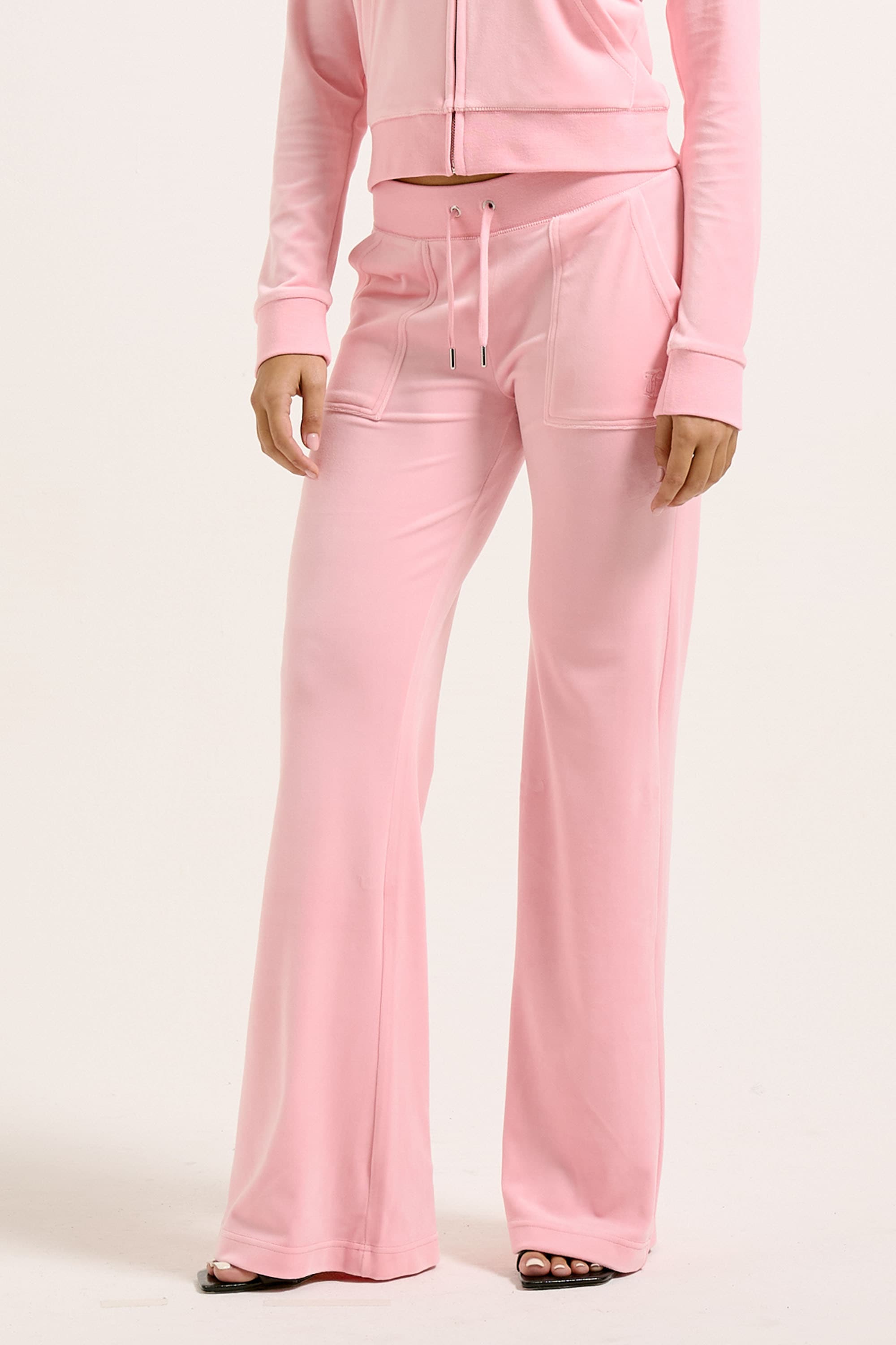 Juicy Couture Sweathose »DEL RAY TRACK PANTS Damen«, Trainingshose Damen, Sweathose, Velour, Jogginghose mit Glitzer, Sale