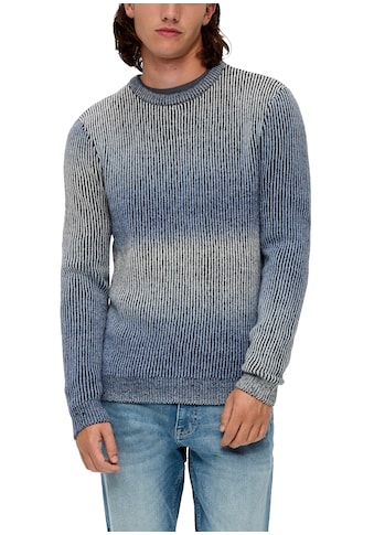 Strickpullover, mit verlaufender Farbwirkung