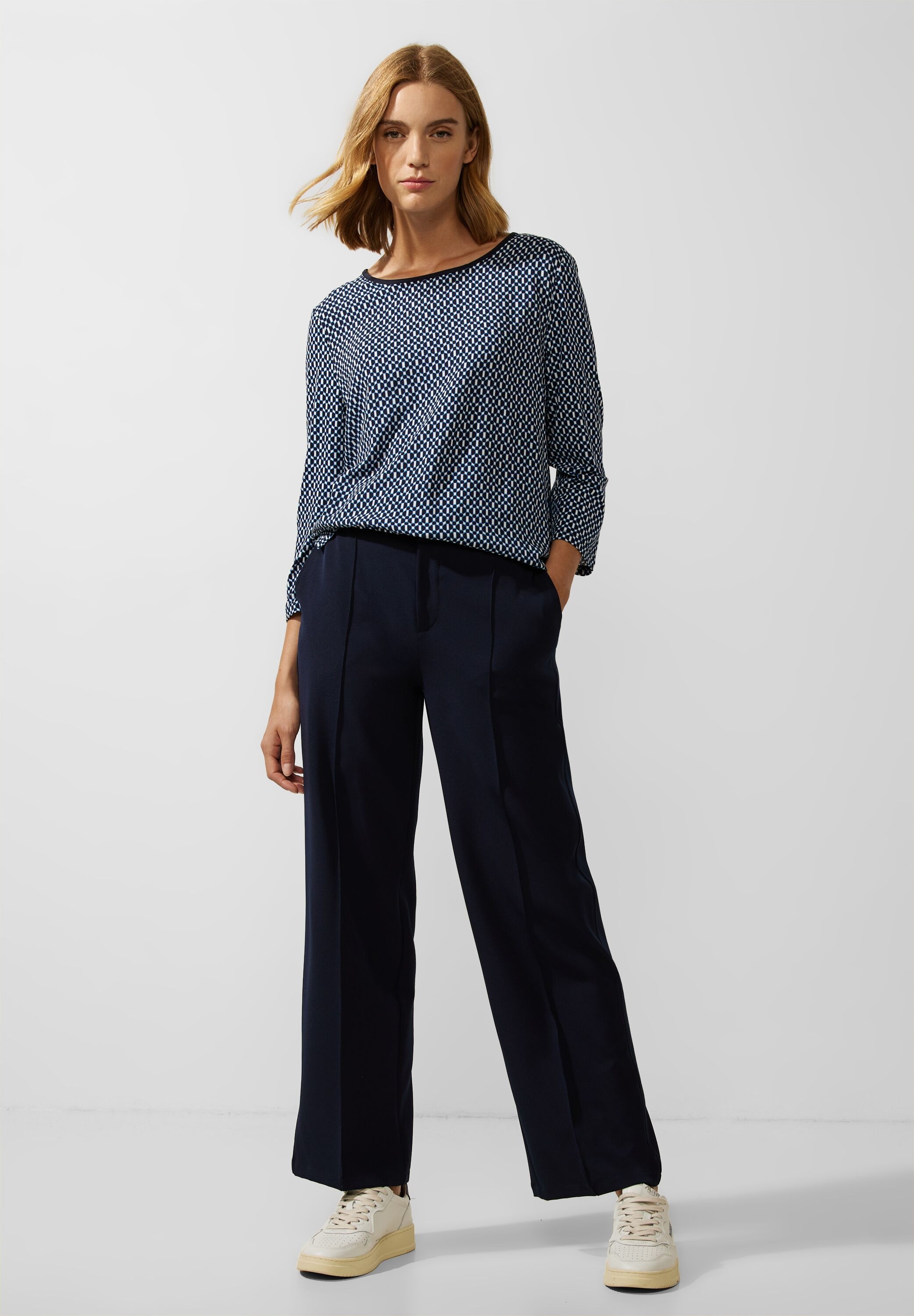 STREET ONE 3/4-Arm-Shirt, mit 3/4 Ärmeln