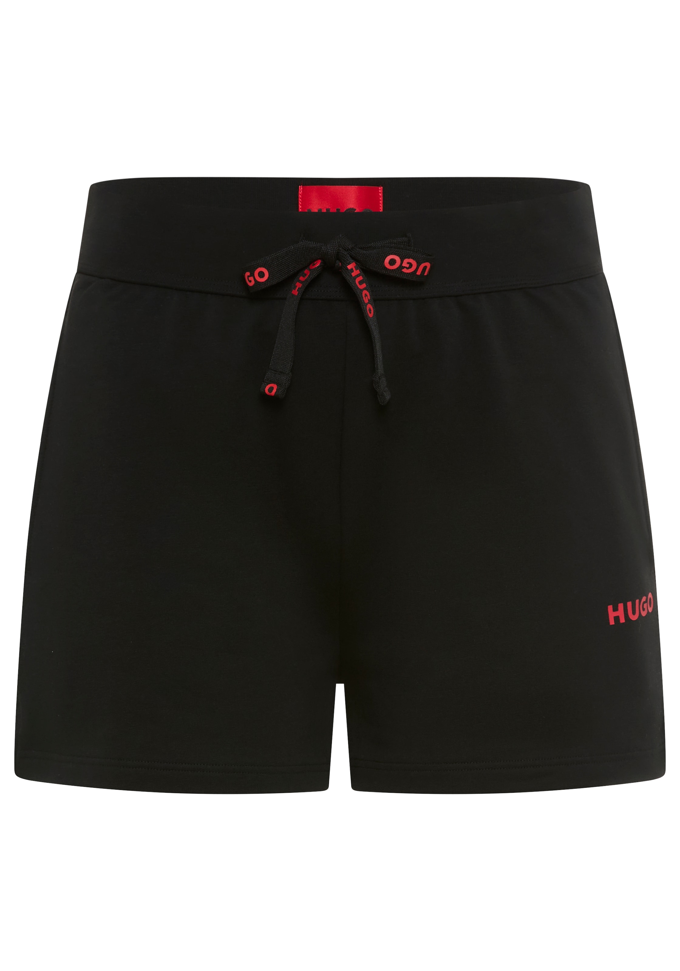 HUGO Underwear Sweatshorts  elastischer Bund, kontrastfarbene Details, normale Passform