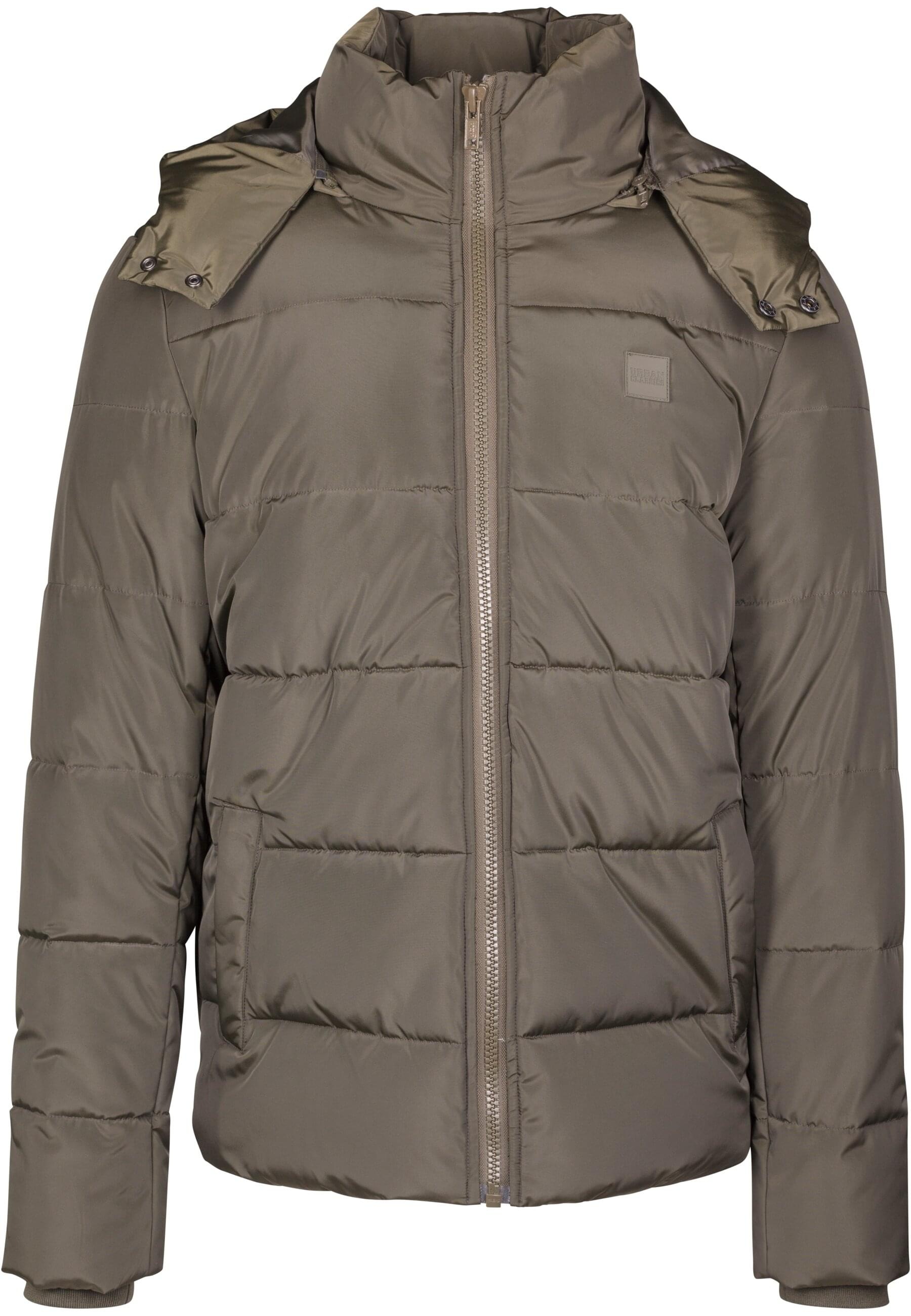 URBAN CLASSICS Allwetterjacke »Urban Classics Herren Hooded Puffer Jacket«, (1 St.), mit Kapuze