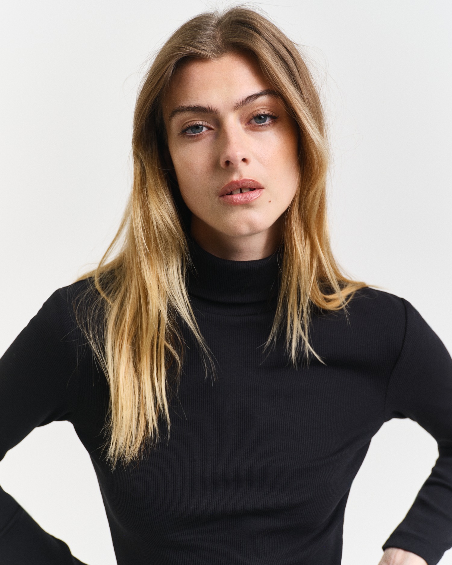 Gant Rollkragenpullover »SLIM RIB TURTLENECK«