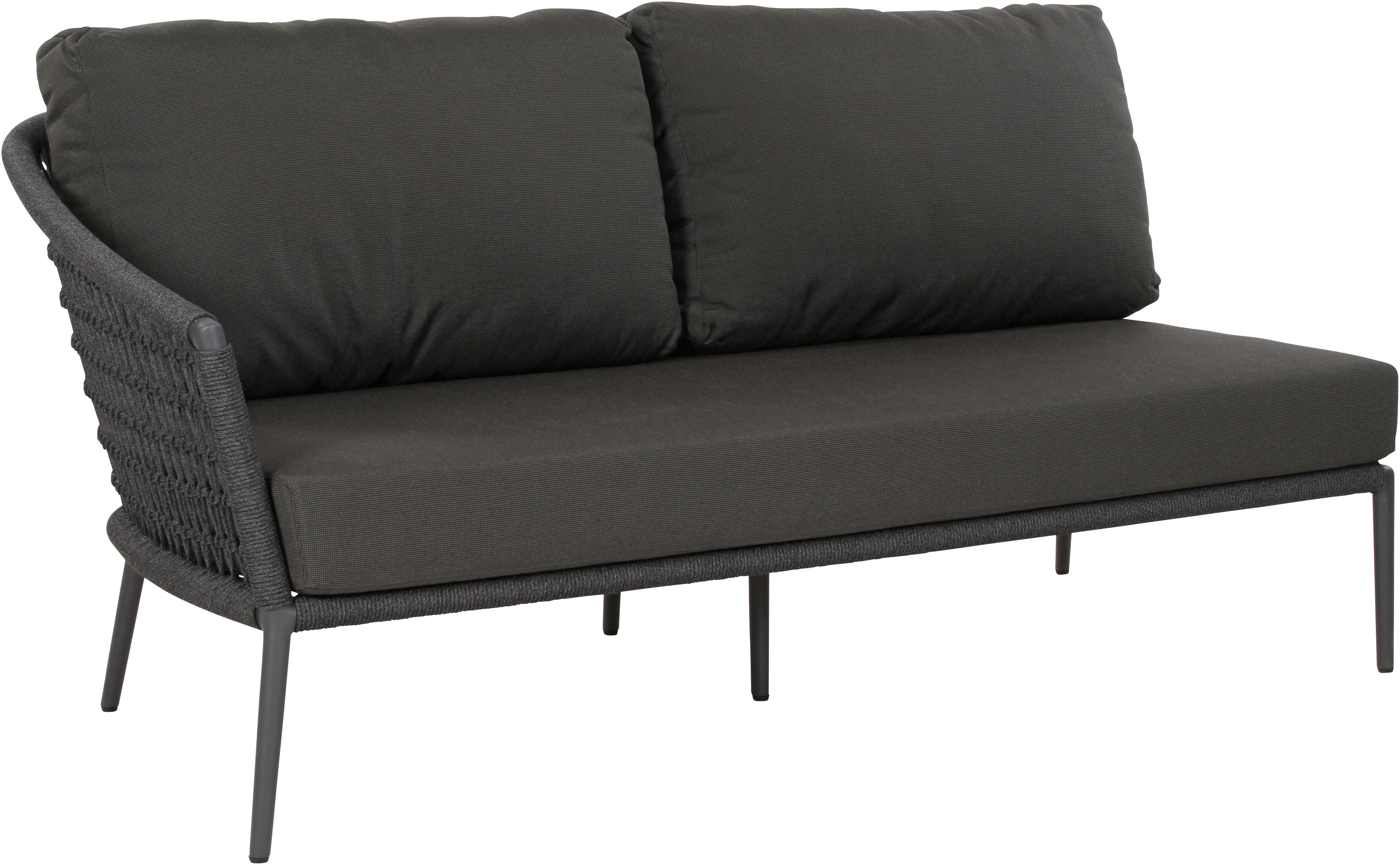 Musterring Sitzbank "Freilicht Anreihsofa" 1 Stk. tlg. Sitzhöhe von 42 cm kombiniert mit komfortabler Gurtfederung