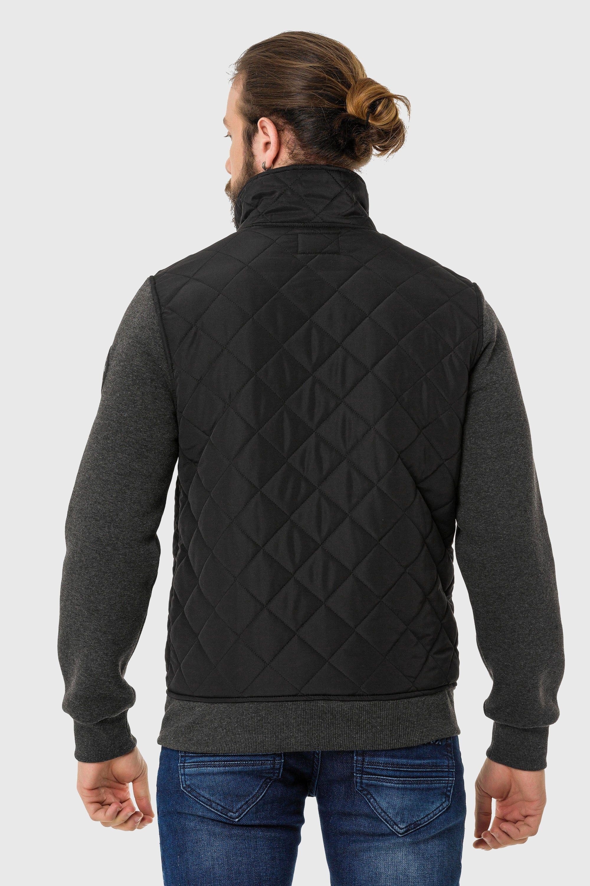Cipo & Baxx Outdoorjacke »Jacke«, ohne Kapuze, mit Sweatärmeln