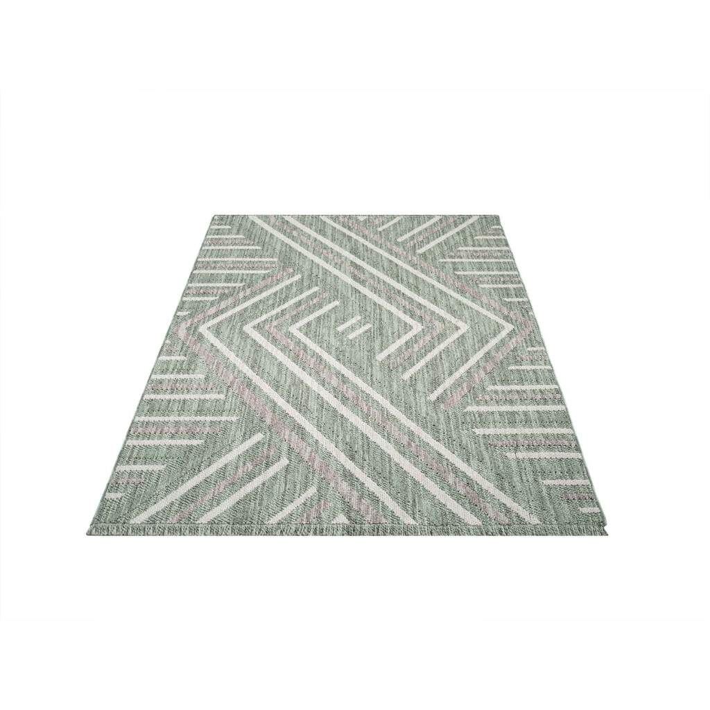 Carpet City Teppich "LINDO 7590" rechteckig 11 mm Höhe Kurzflor, Hochtief-M günstig online kaufen