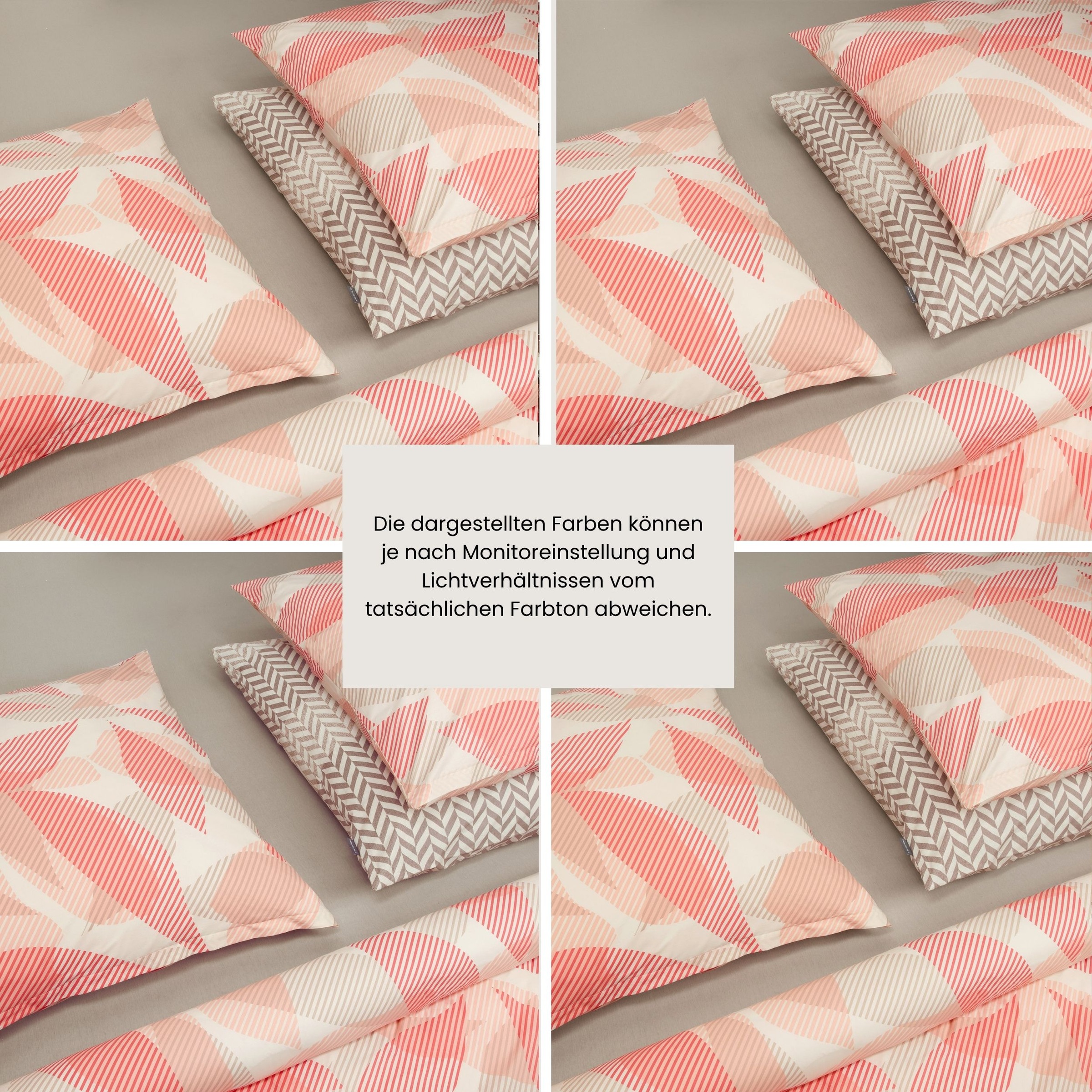 Schiesser Bettwäsche »Maribel aus weicher Baumwolle mit unaufgeregtem Fischgrätmuster« 2 Stk. OEKO-TEX® MADE IN GREEN
