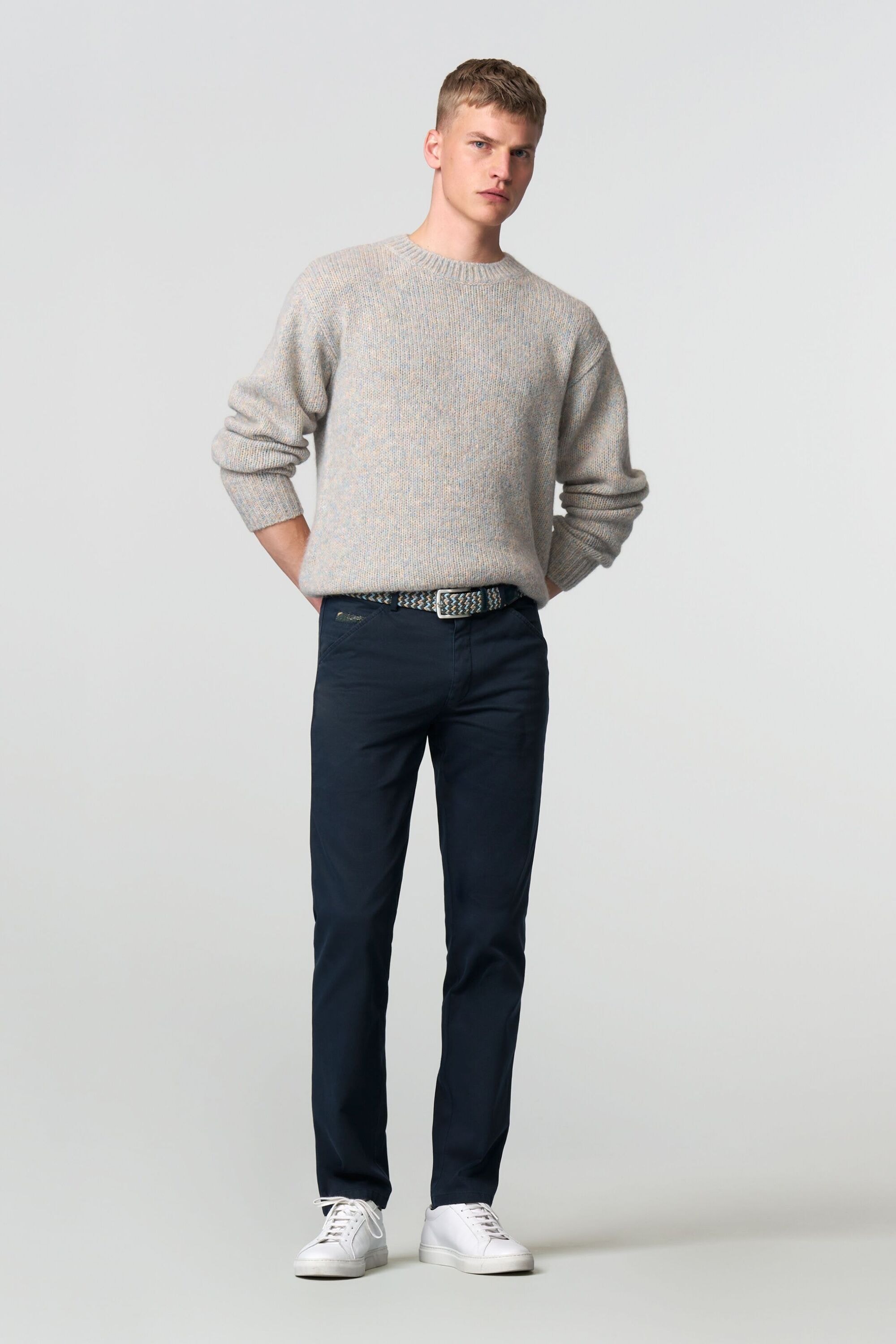 MEYER Chinos »Chicago«, aus Original LIBERTY Stoff