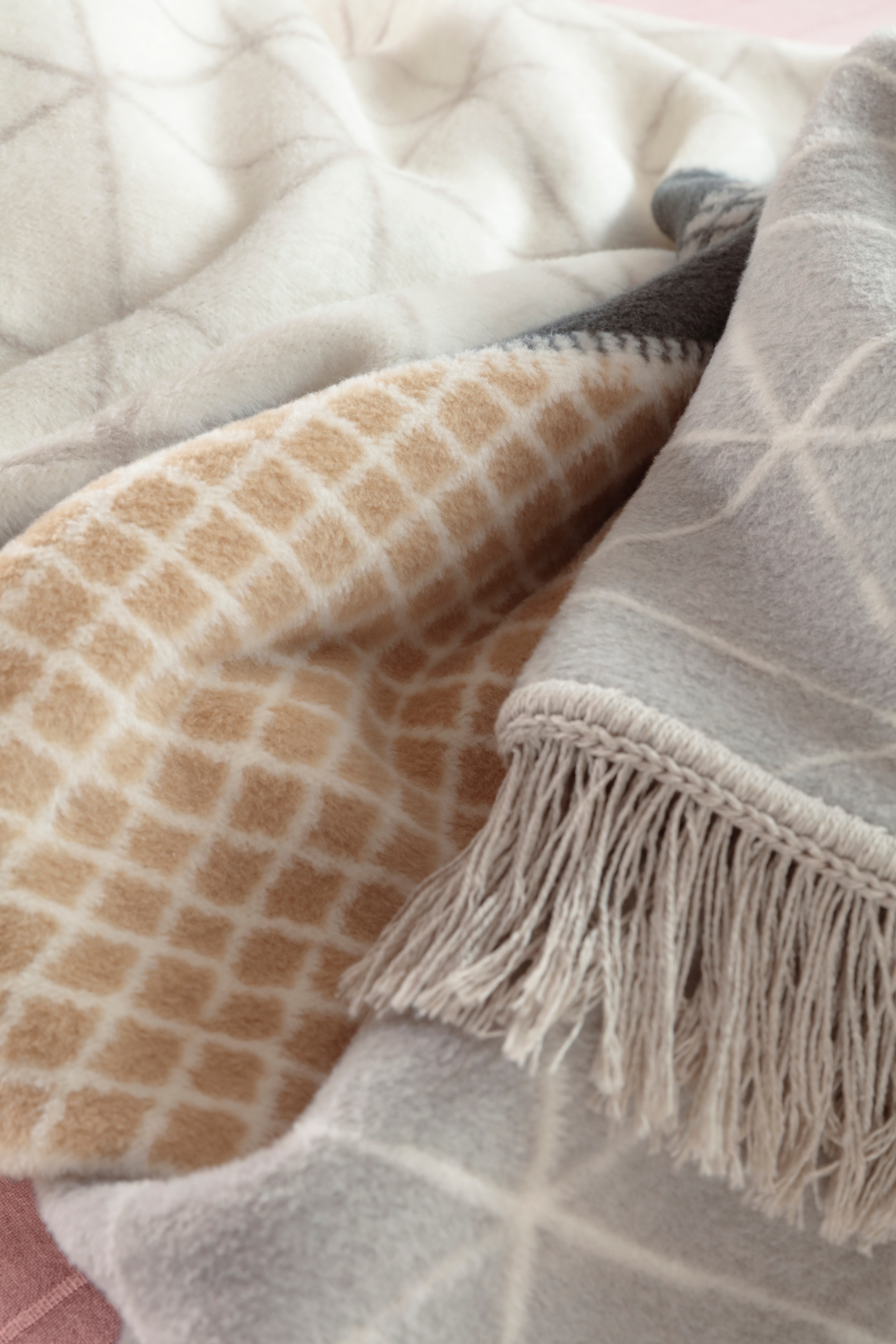Biederlack Wohndecke »Wohndecke Boho«, im klassischen Design