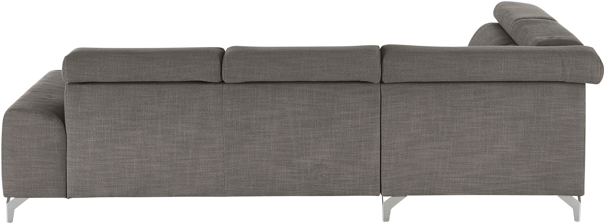 3C Candy Ecksofa »Greve Sofa immer mit manuelle Kopfteilverstellungen, modern, elegant«, wahlweise motorischer Sitzvorzug, bequem und zeitlos, L-Form
