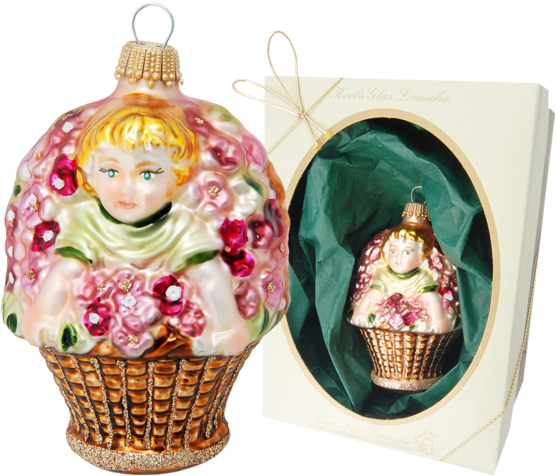 Christbaumschmuck »KGL03485, Weihnachtsdeko, Christbaumschmuck«, (1 tlg.), Kind in...