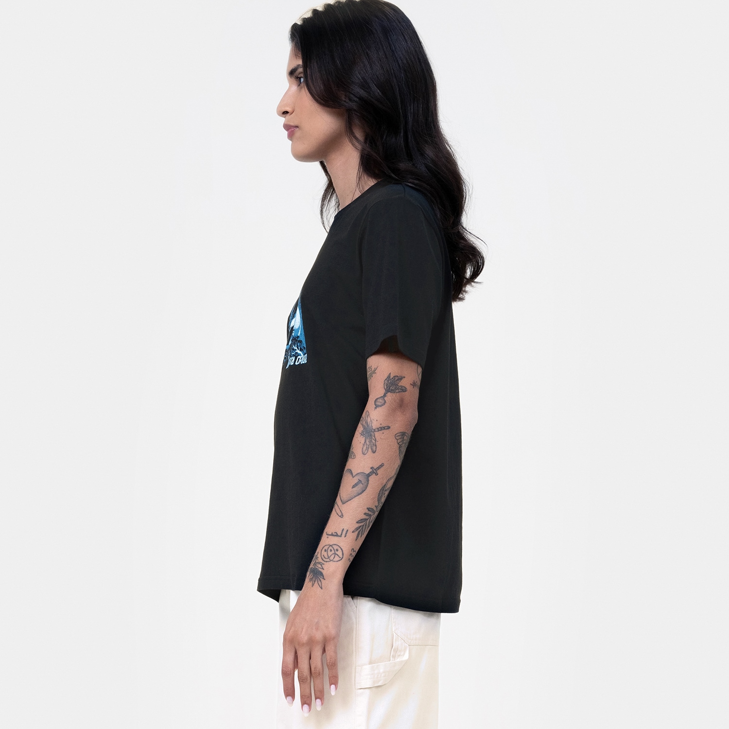 Santa Cruz T-Shirt »WOODLAND MINI STRIP FRONT T-SHIRT«, (1 tlg.)