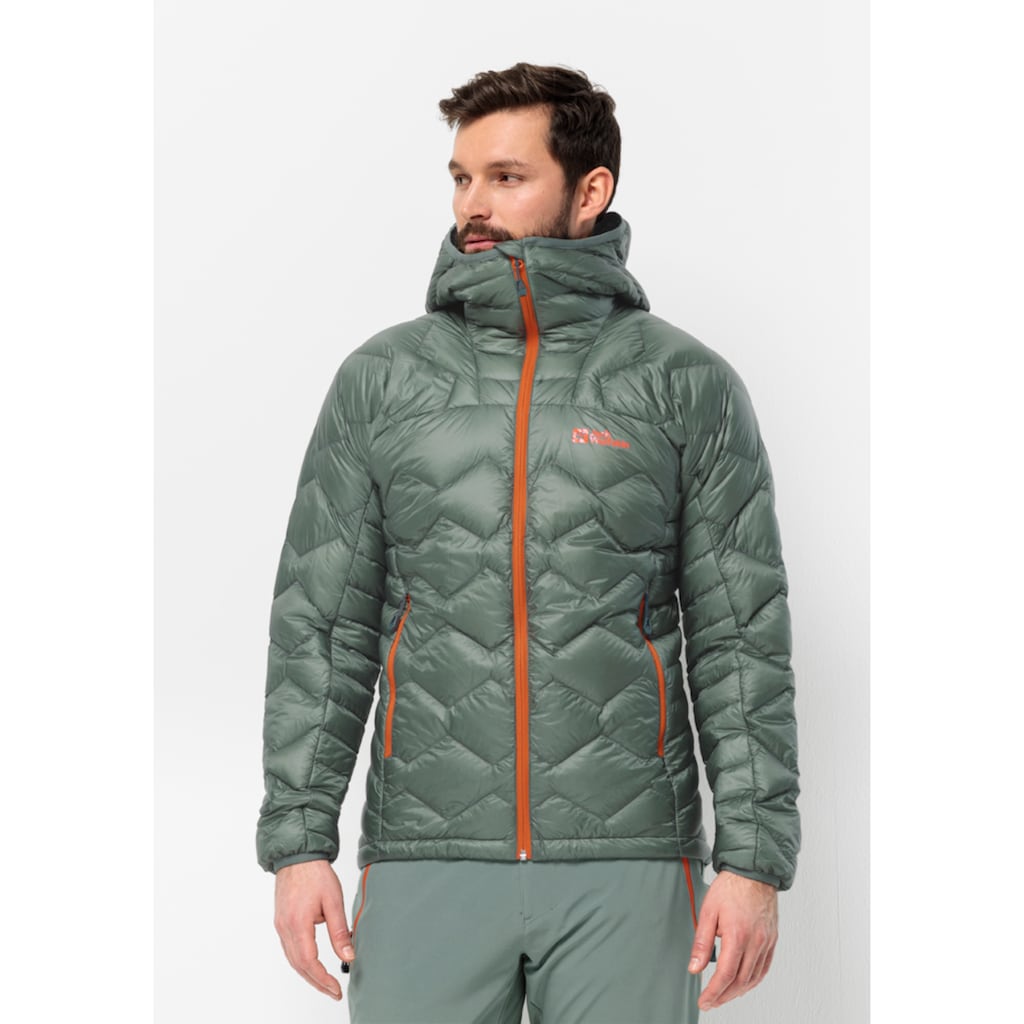 Jack Wolfskin Daunenjacke »ALPSPITZE DOWN HOODY M«, mit Kapuze