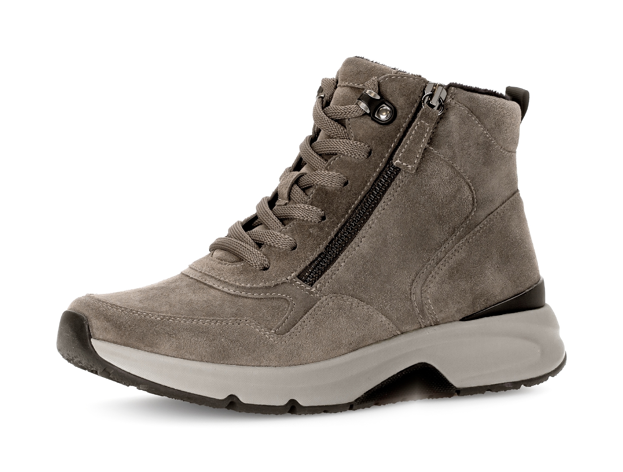 Gabor Rollingsoft Keilsneaker, Plateau, Schnürboots, Kofmortschuh mit herau günstig online kaufen