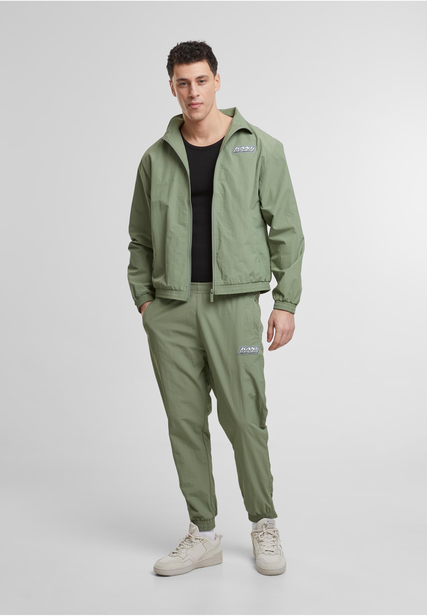 Karl Kani Trainingsjacke »Karl Kani KM-JK035-101-11 Sport Patch Essential Trackjacket«, (1 St.), ohne Kapuze