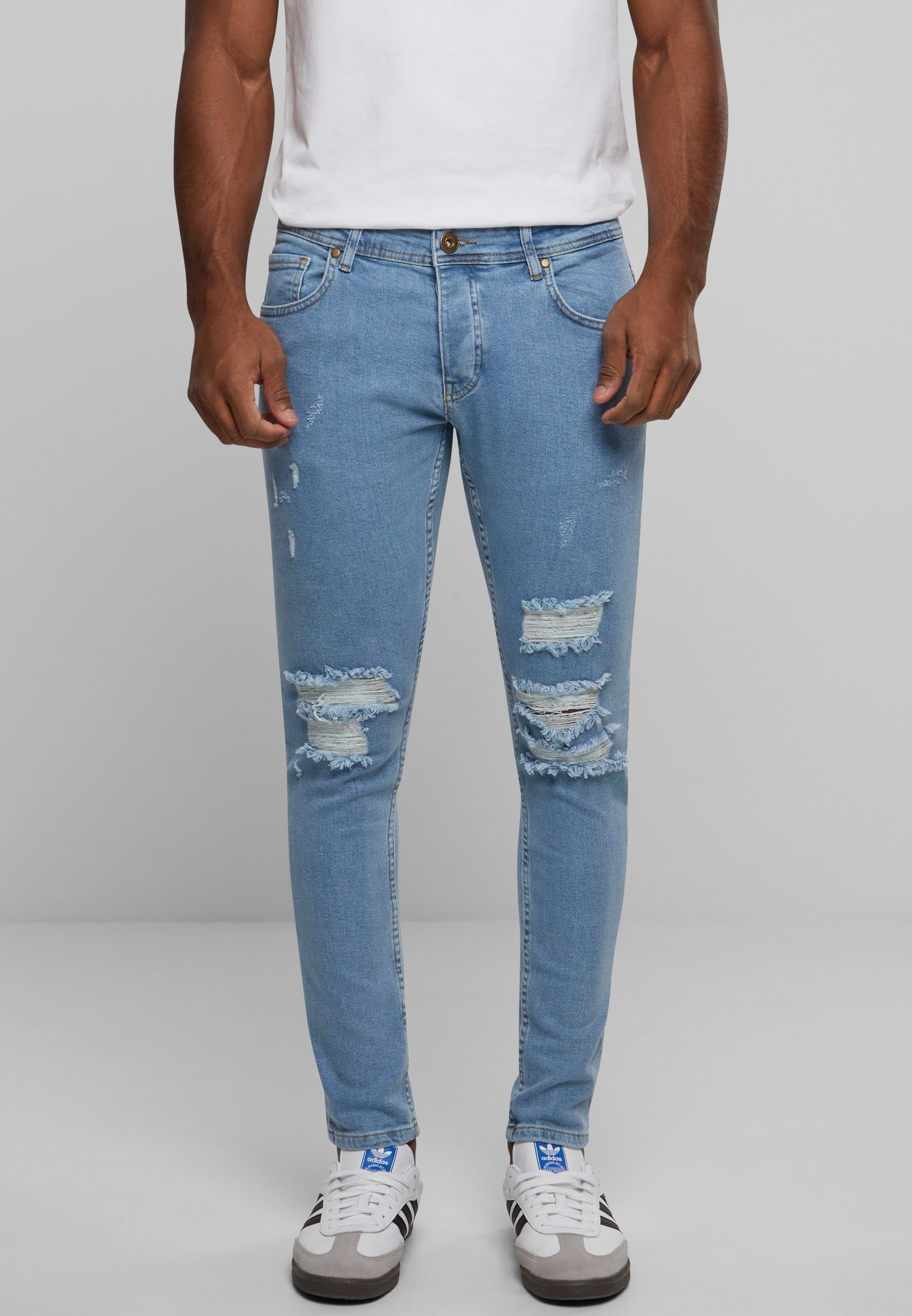 2Y Studios Bequeme Jeans »2Y Studios Herren 2Y Destroyed Skinny Denim«