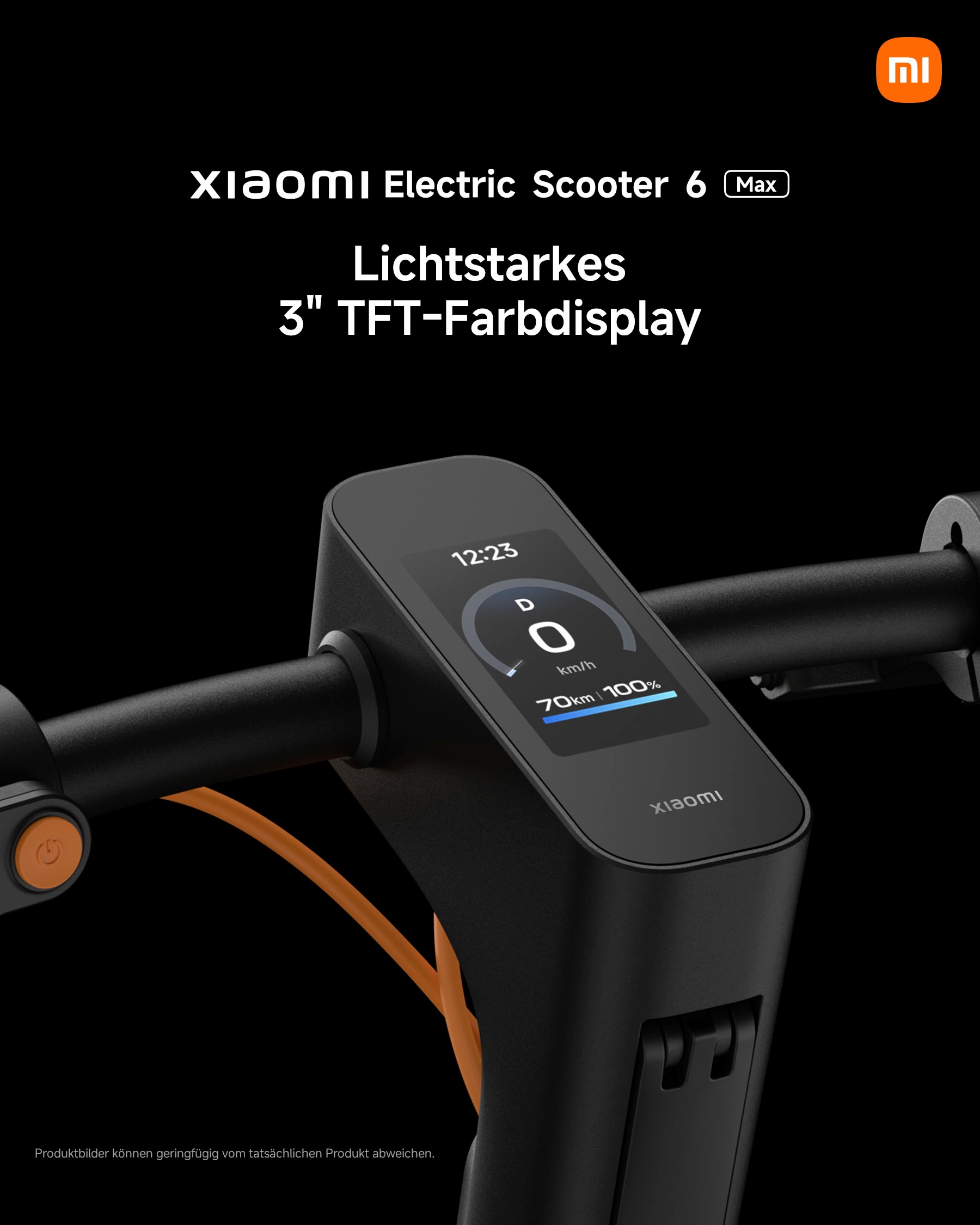 Xiaomi E-Scooter »Electric Scooter 6 Max DE« 20 km/h 70 km