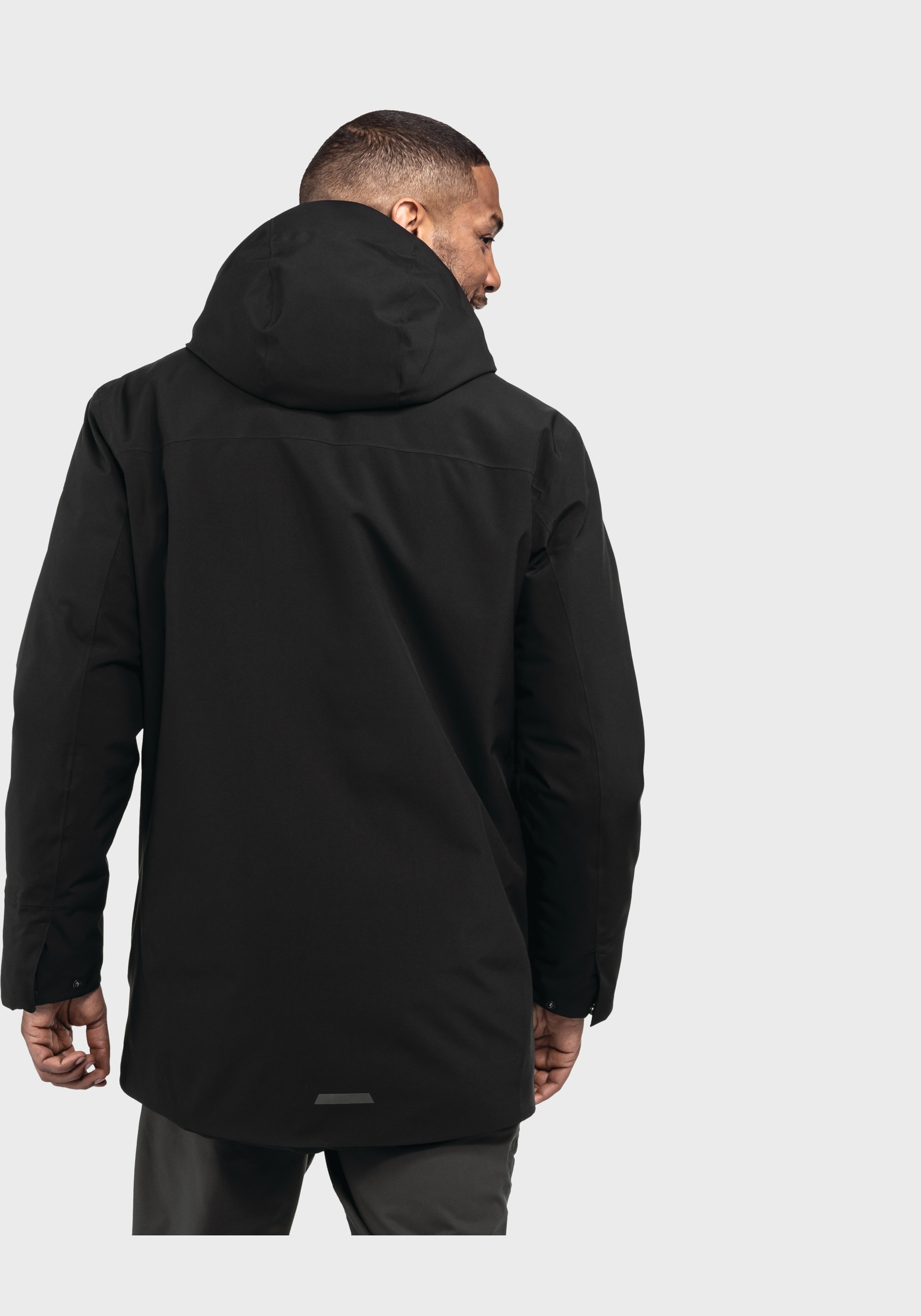 Schöffel Parka d'hiver isolé à capuche Crivat 2L pour homme noir   58 3