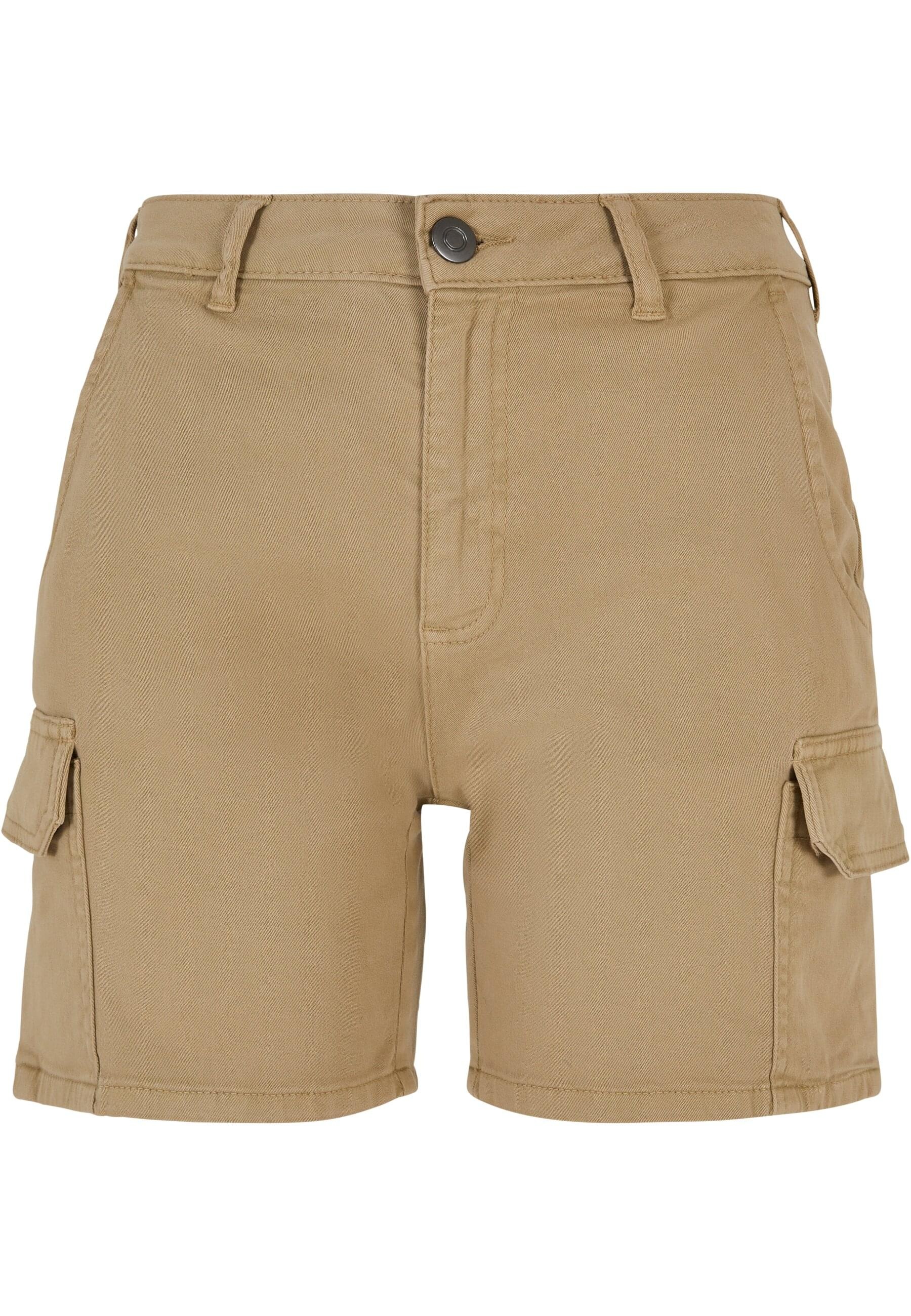 URBAN CLASSICS Cargohose "Urban Classics Damen Ladies High Waist Cargo Shorts", (1 tlg.)