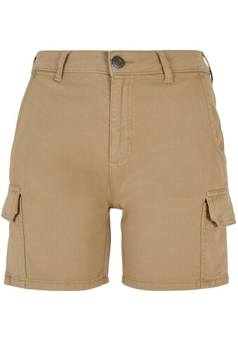 Cargohose »Damen Ladies High Waist Cargo Shorts«, (1 tlg.)