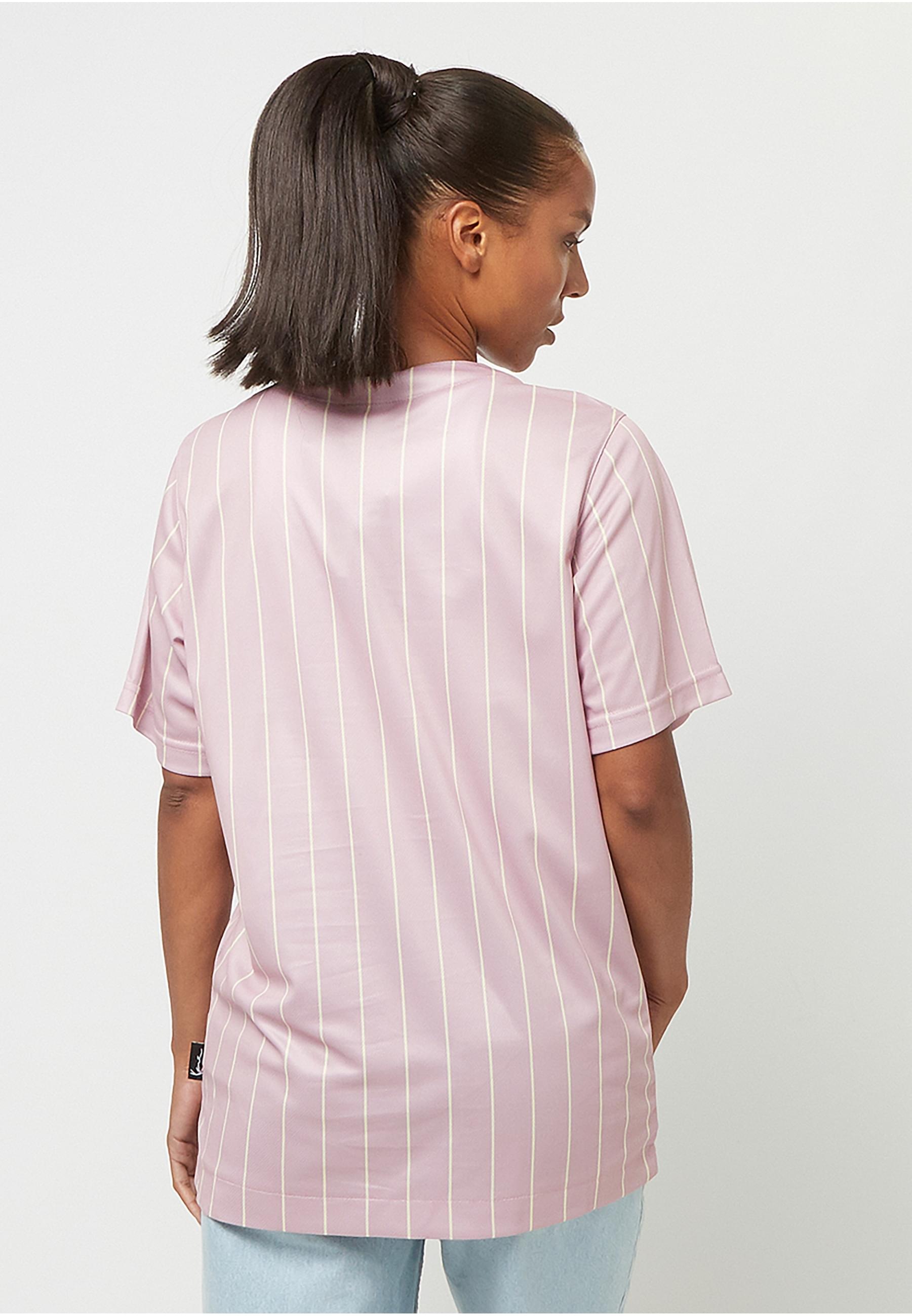 Karl Kani T-Shirt "Karl Kani Woven Signature Pinstripe Baseballshirt" 1 Stk günstig online kaufen
