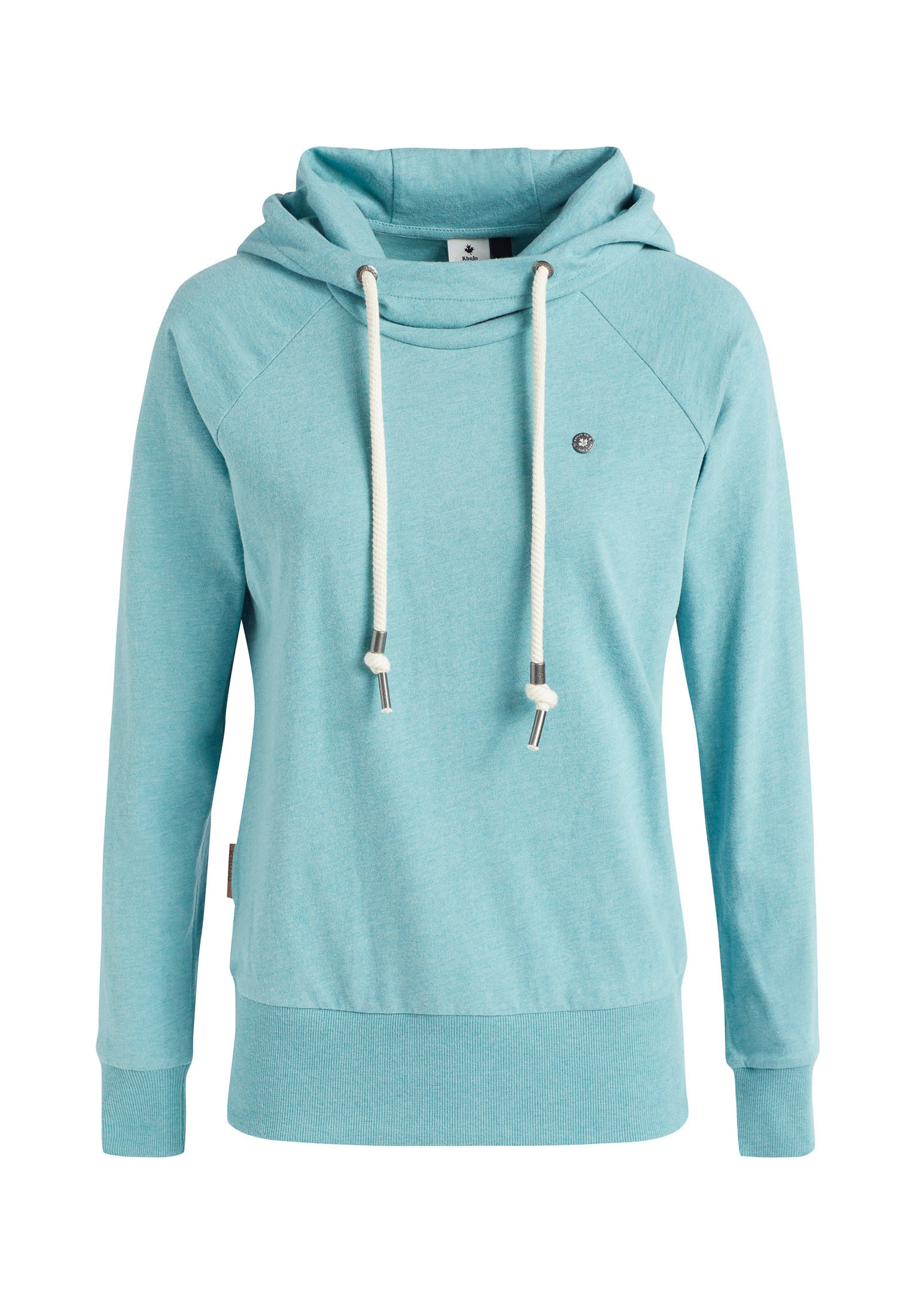 khujo Longsleeve »LINNEA«, aus weichem Jersey mit Kapuze
