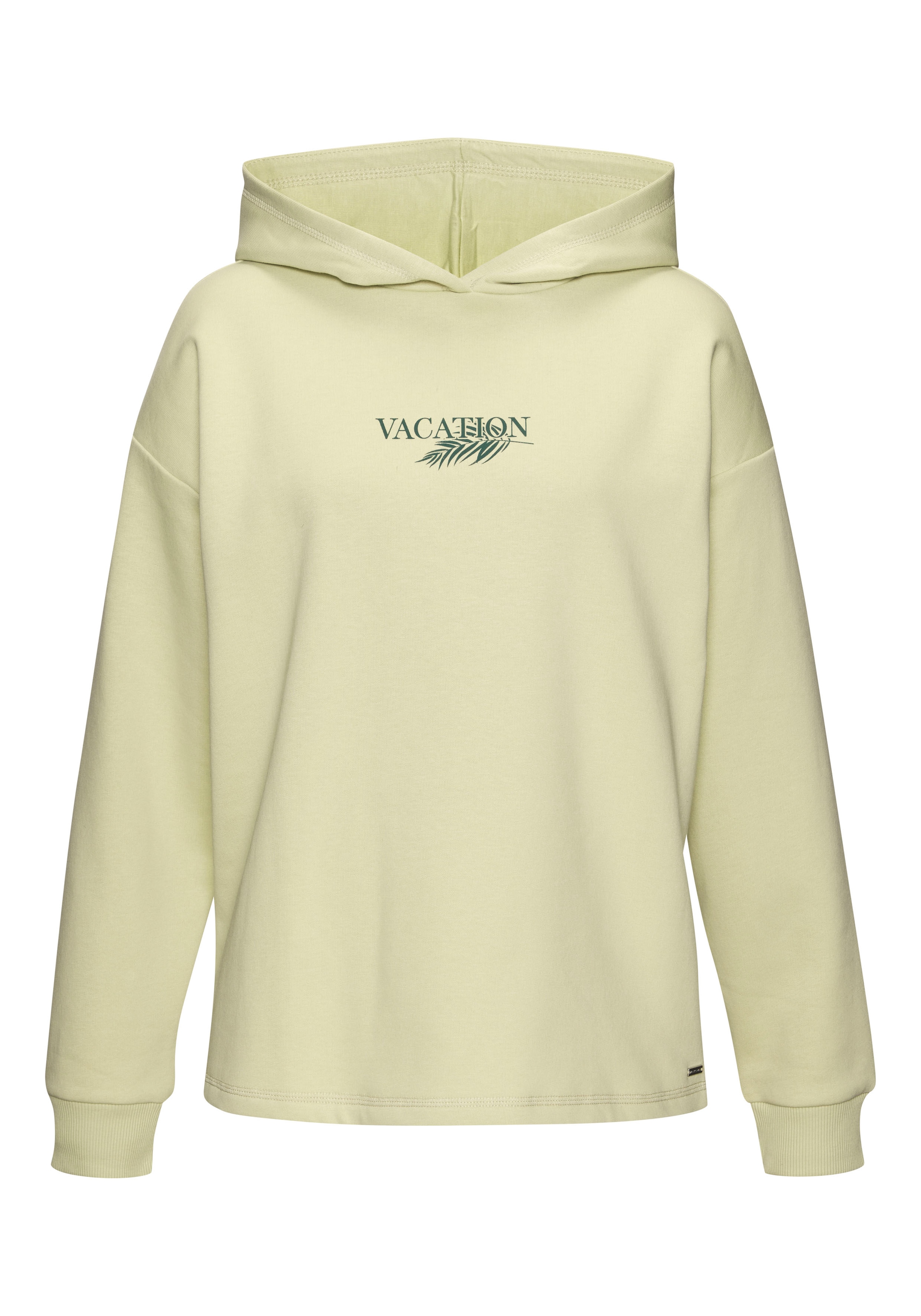 LASCANA Hoodie, (1 tlg.), Kapuzensweatshirt, Loungeshirt mit Frontprint, Loungewear
