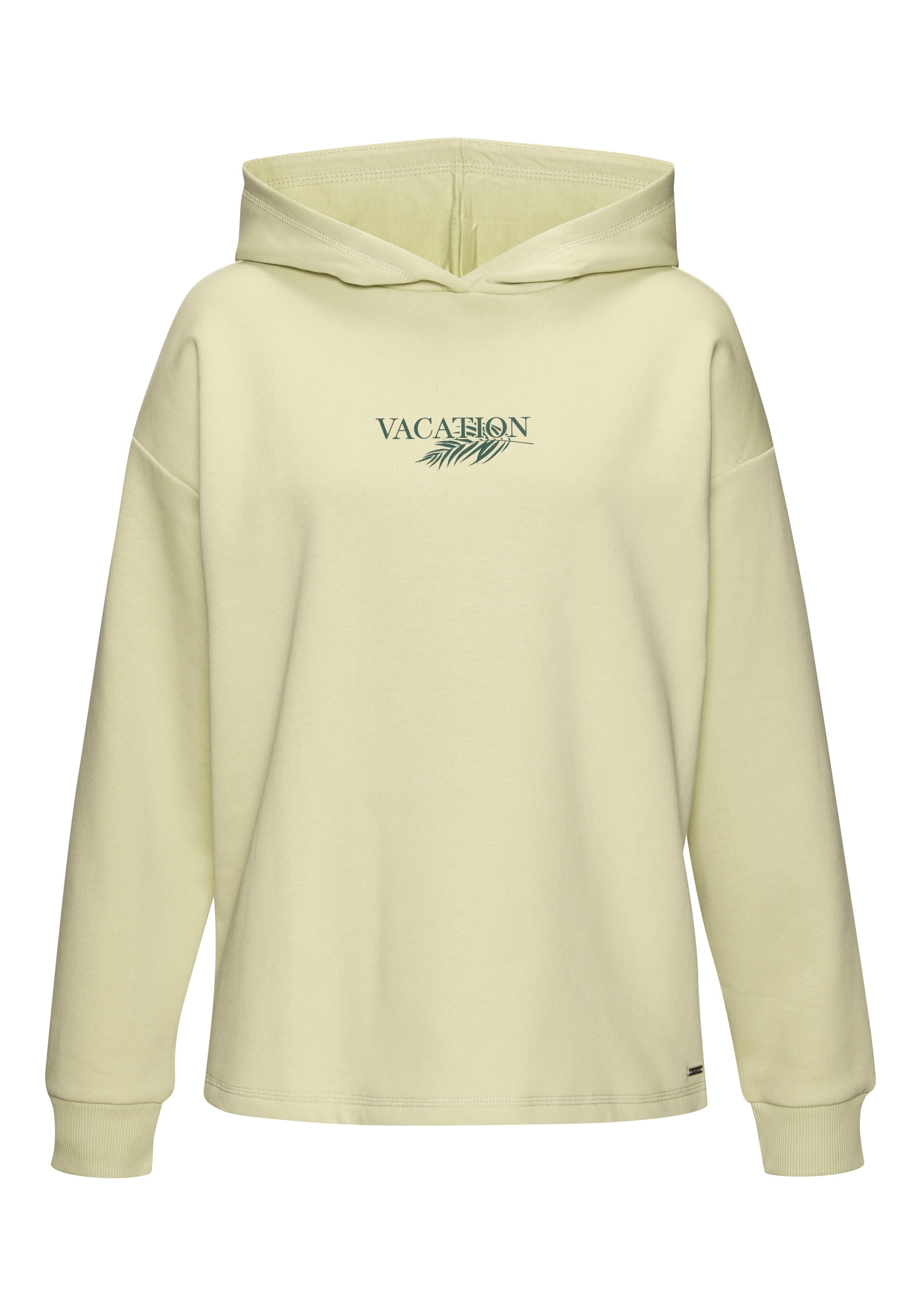 LASCANA Hoodie 1 Stk. tlg. Kapuzensweatshirt, Loungeshirt mit Frontprint, L günstig online kaufen