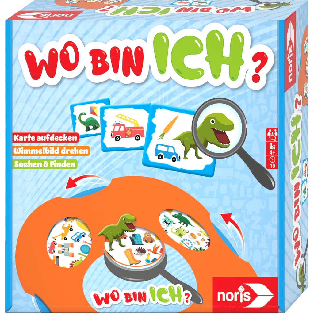 Noris Spiel »Wo bin ich?«, Made in Germany