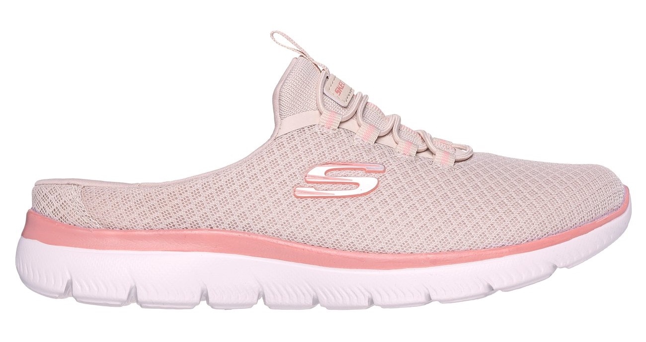 Skechers Sabot »SUMMITS SWIFT STEP«, Sommerschuh, Schlappen, Schlupfschuh in veganer Verarbeitung