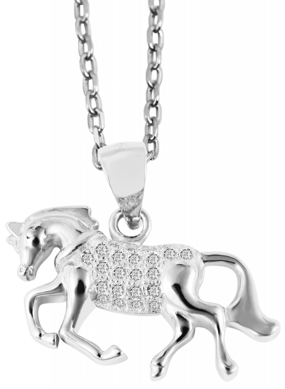 Kettenanhänger ADELIA´S "zeitloser Tiermotiv Anhänger aus 925 Sterling Silber", silber, Schmuckanhänger, Damen, Silber 925 (Sterlingsilber), Kettenanhänger