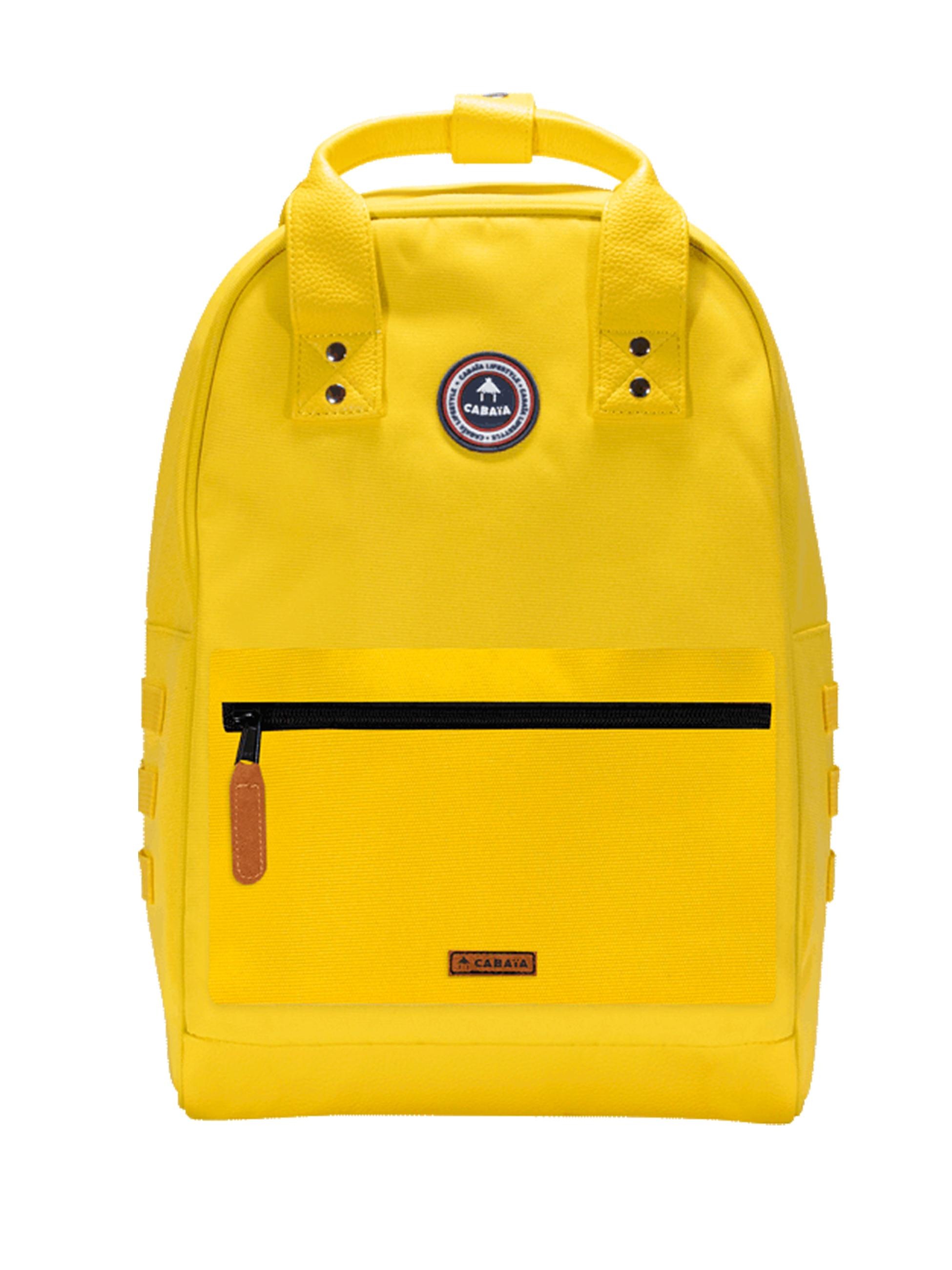 CABAIA Tagesrucksack »Old School M Recycled«, Cityrucksack mit austauschbaren Vordertaschen