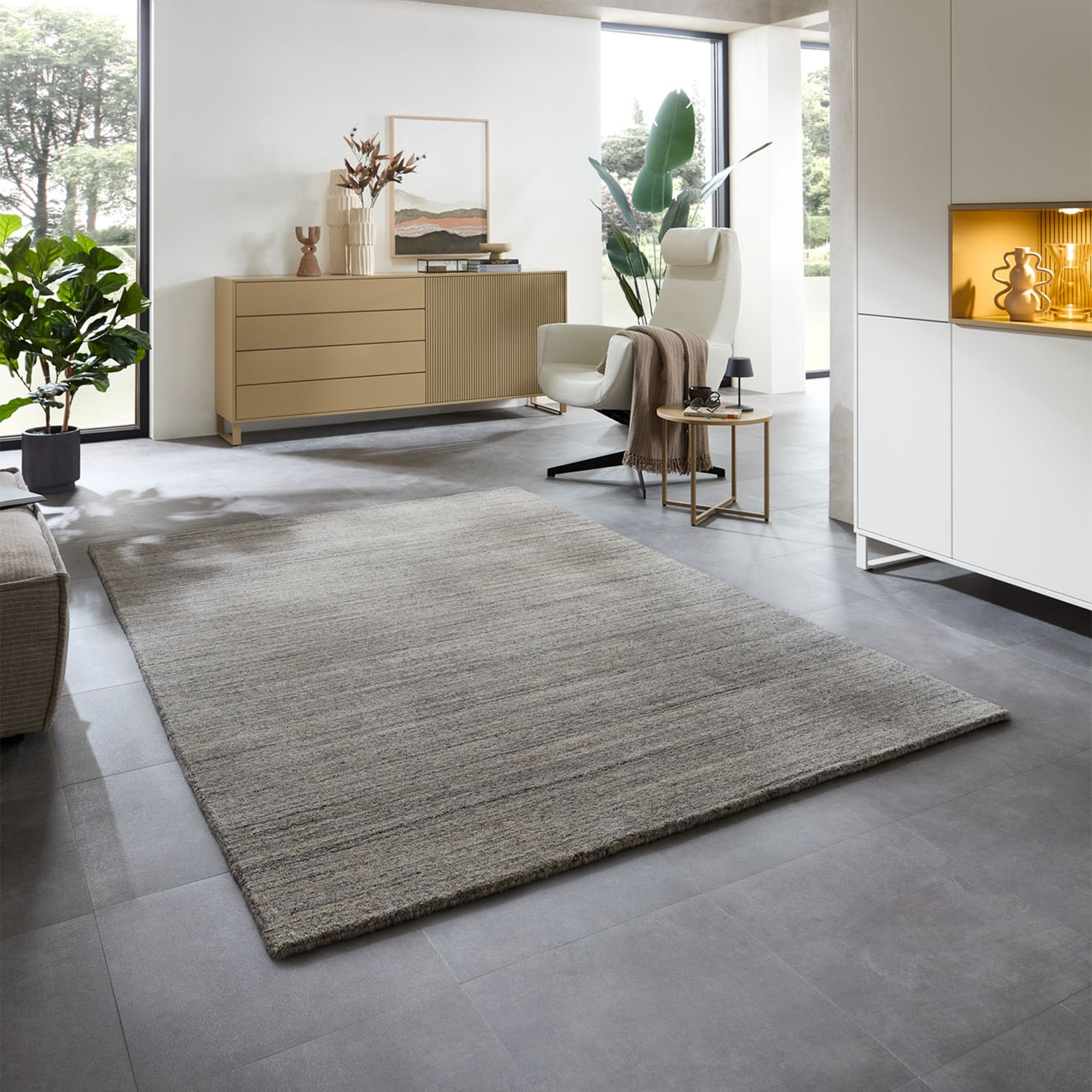 Tapis THEKO San Diego Gris 300x400cm