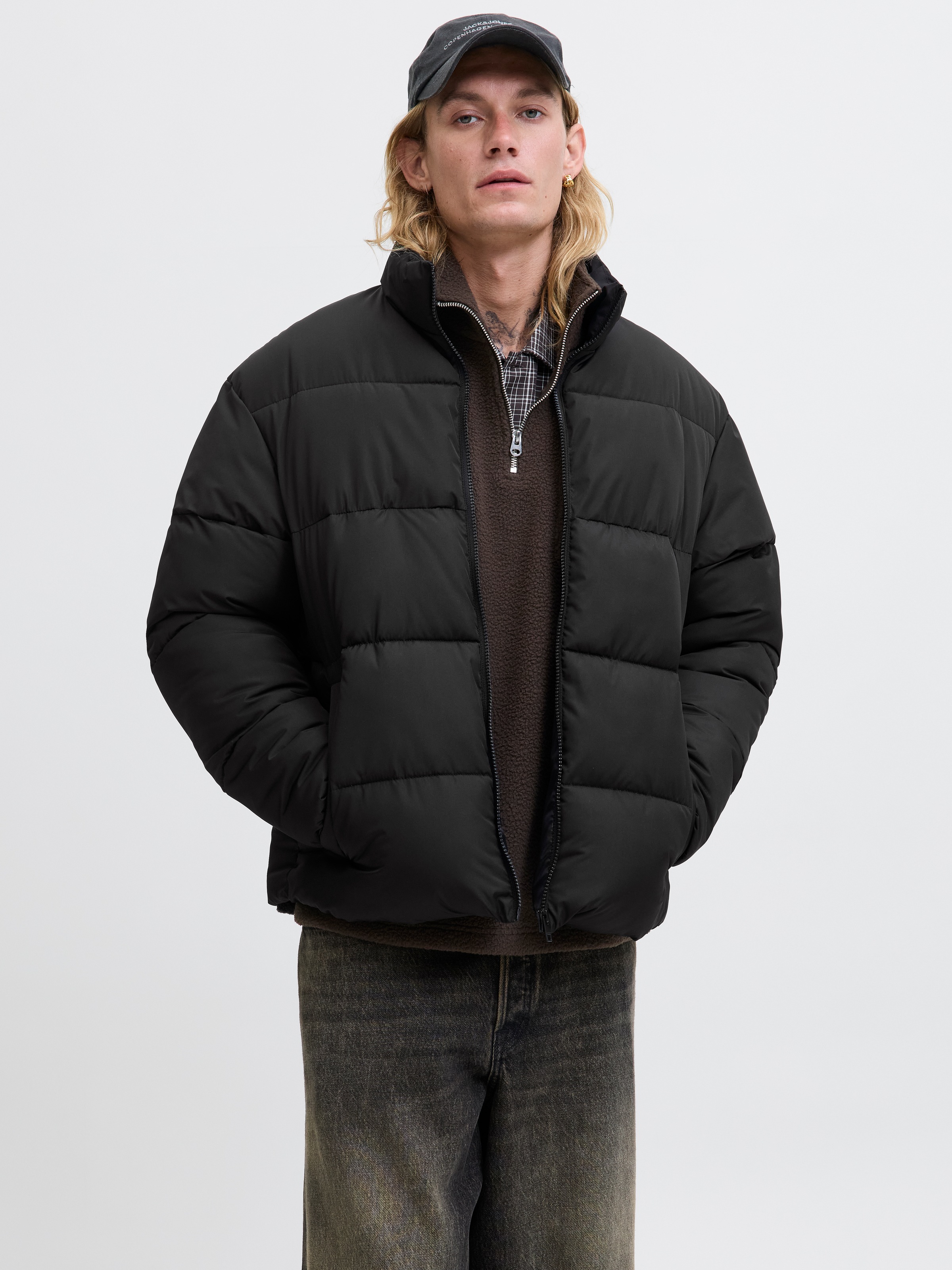 Jack & Jones Steppjacke "JJMAZE PUFFER COLLAR" günstig online kaufen