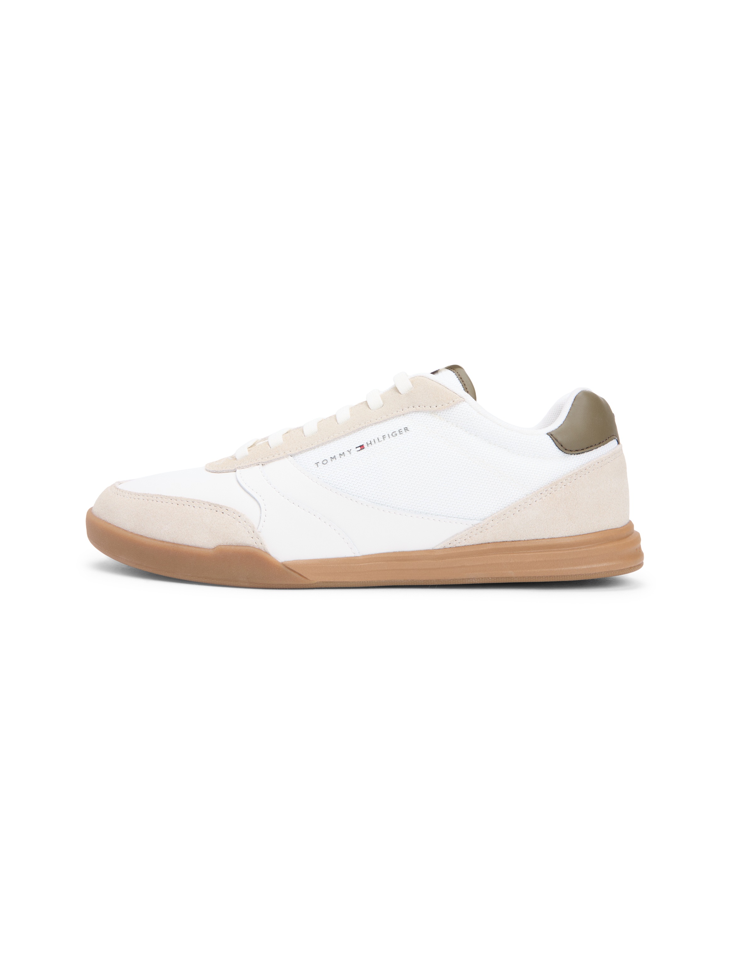 Tommy Hilfiger Slip-On Sneaker »LOPRO LTH MIX RWB«  Freizeitschuh, Halbschuh, Schlüpfschuh mit Kontrastbesatz an der Ferse