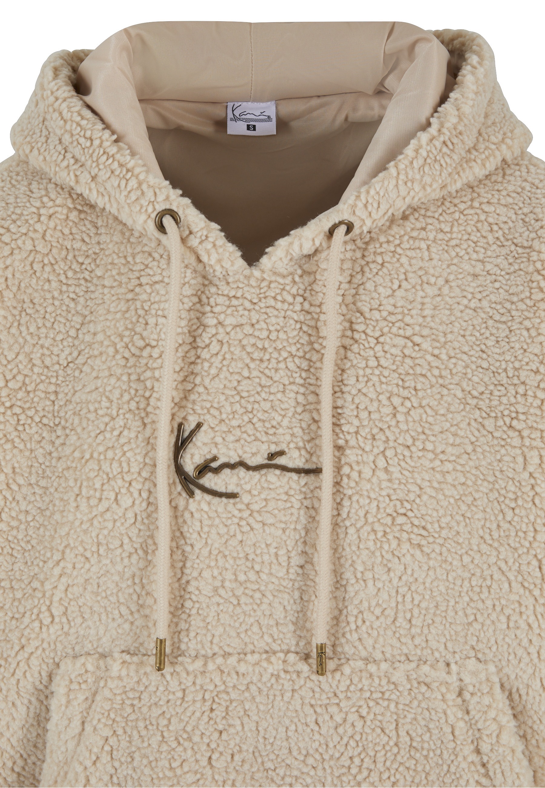 Thumbnail - Karl Kani Kapuzenpullover "Karl Kani KW213-074-1 Signature Teddy OS Hoodie" 1 Stk.