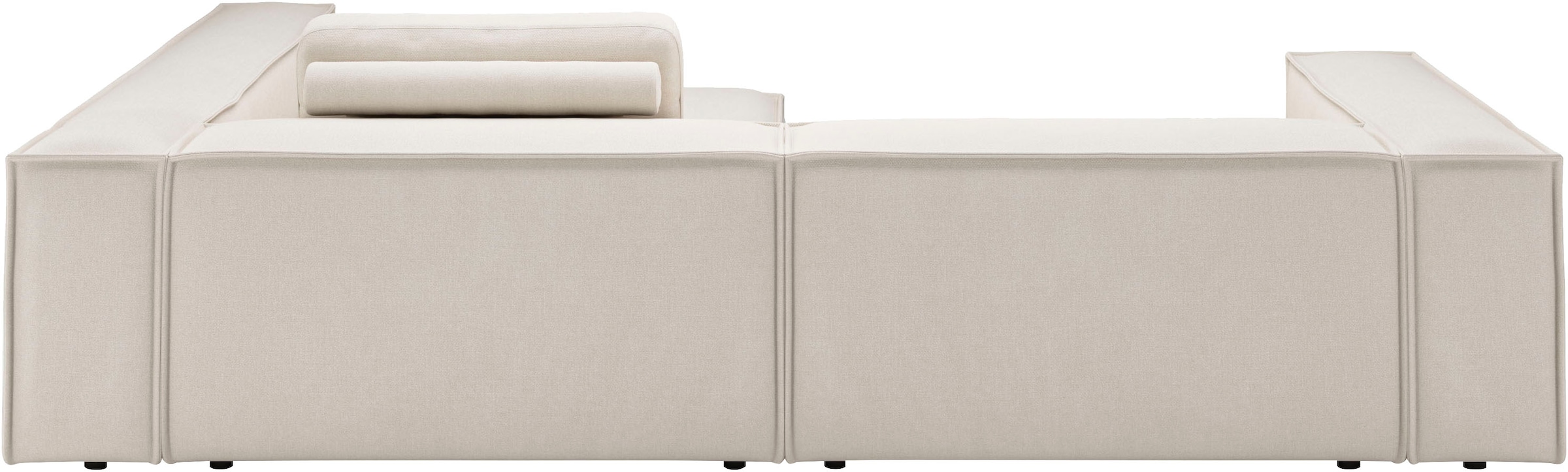 Places of Style Ecksofa »Watertown, moderne XXL L-Form, 306 cm breit«, Komfortabel mit tiefer Sitzfläche – ideal für große Wohnräume