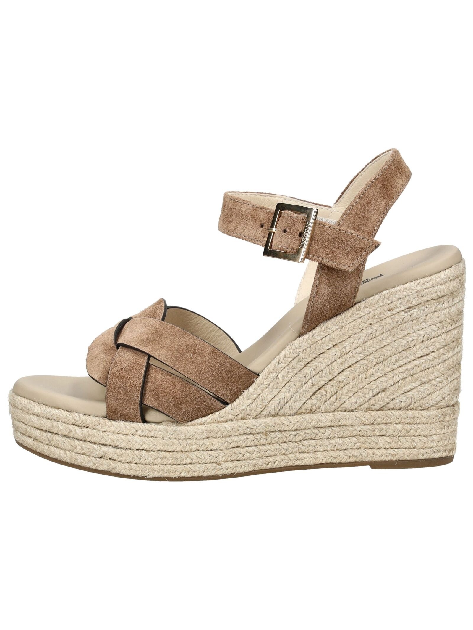 Nero Giardini Keilsandalette "Nero Giardini Sandalen Veloursleder" günstig online kaufen