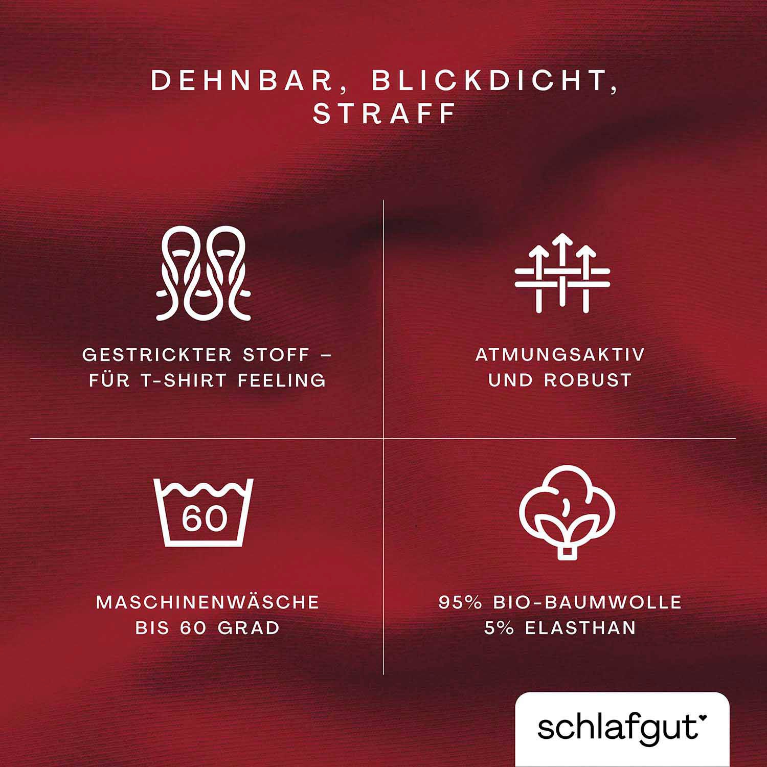 Thumbnail - Schlafgut Spannbettlaken "PURE TOPPER in Gr. 90x200, 140x200 oder 180x200 cm, Laken für Topper" aus 95% Bio-Baumwolle 5%...