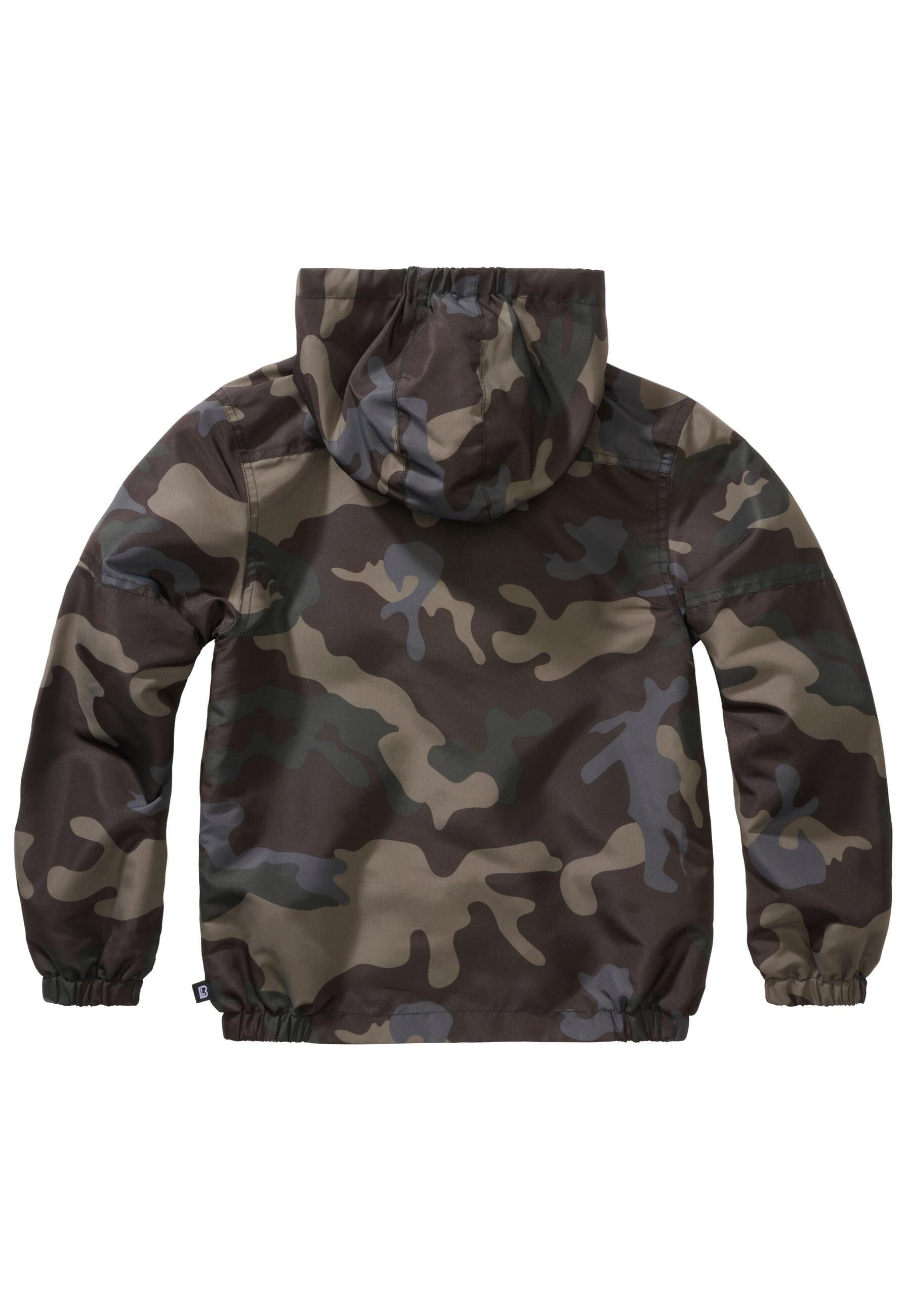 Brandit Allwetterjacke »Brandit Herren Kids Summer Windbreaker Frontzip« 1 Stk. tlg. mit Kapuze