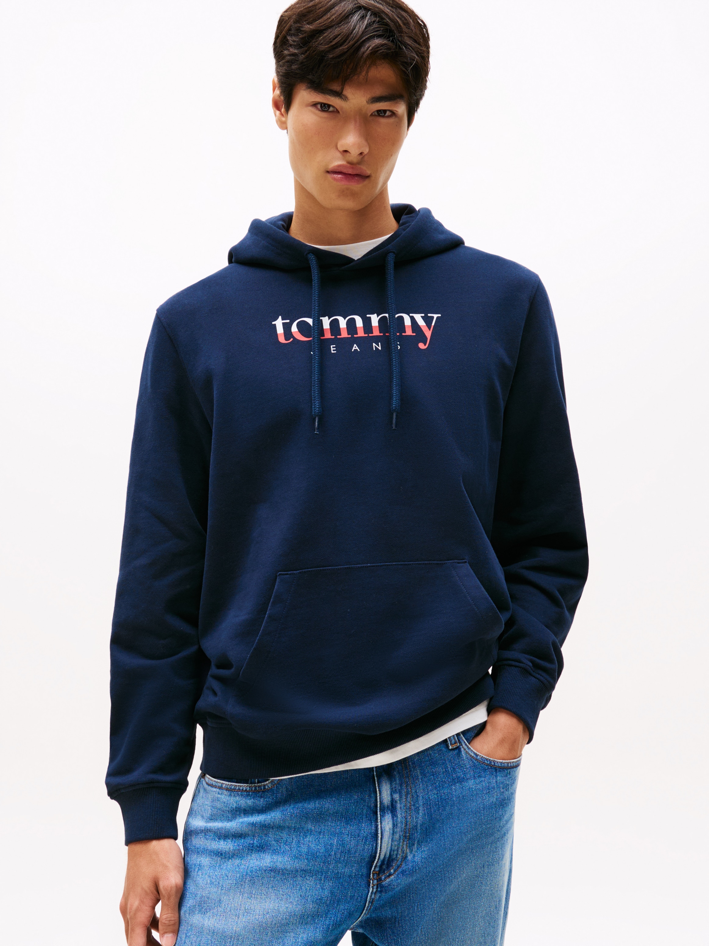 Tommy Jeans Hoodie "TJM DNA", Sweatshirt, Reuglar Fit, mit Logo günstig online kaufen