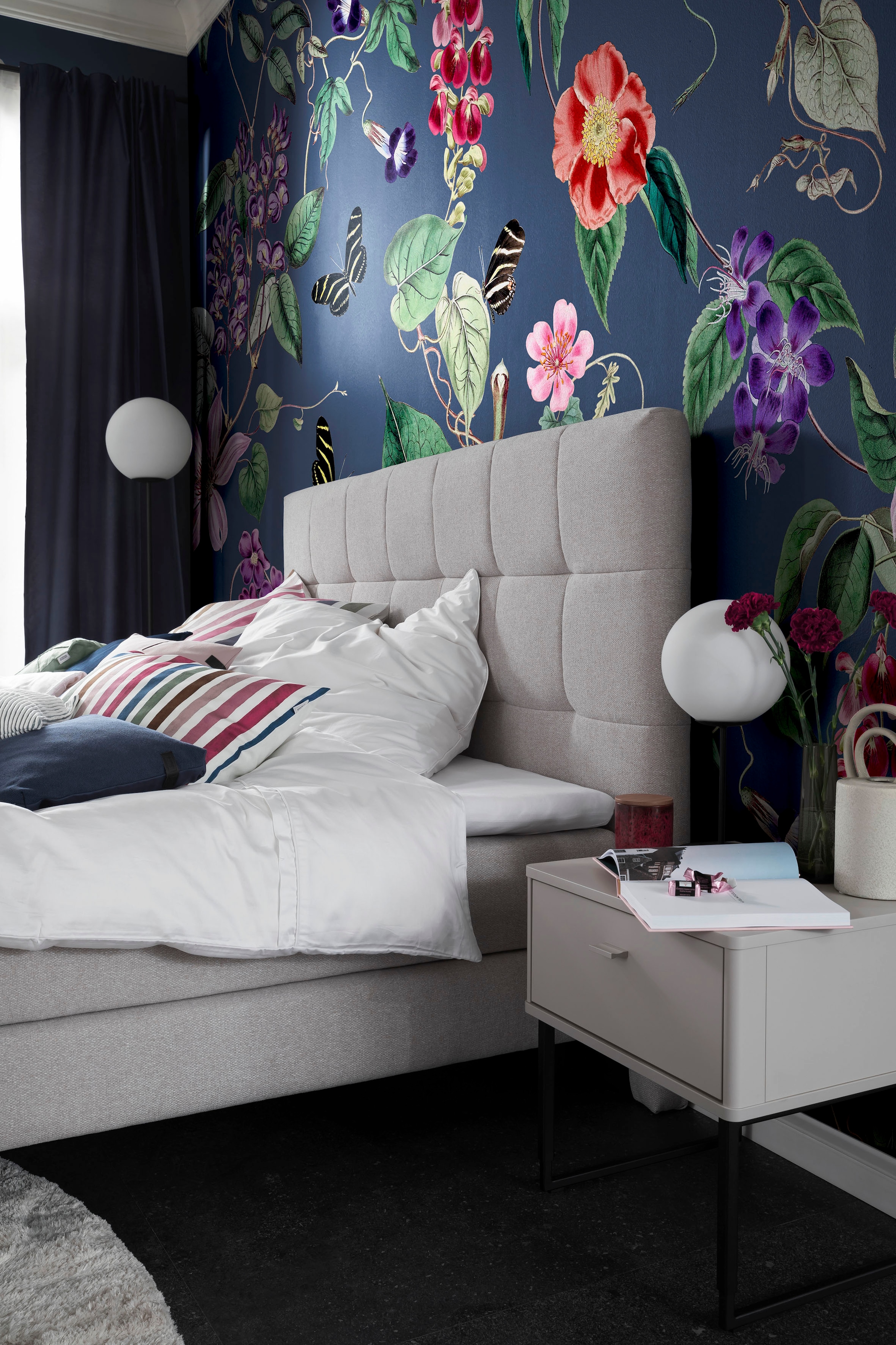 SCHÖNER WOHNEN-Kollektion Fototapete »Blossom«, matt, Blumen moderne Vliestapete für Wohnzimmer Schlafzimmer Küche