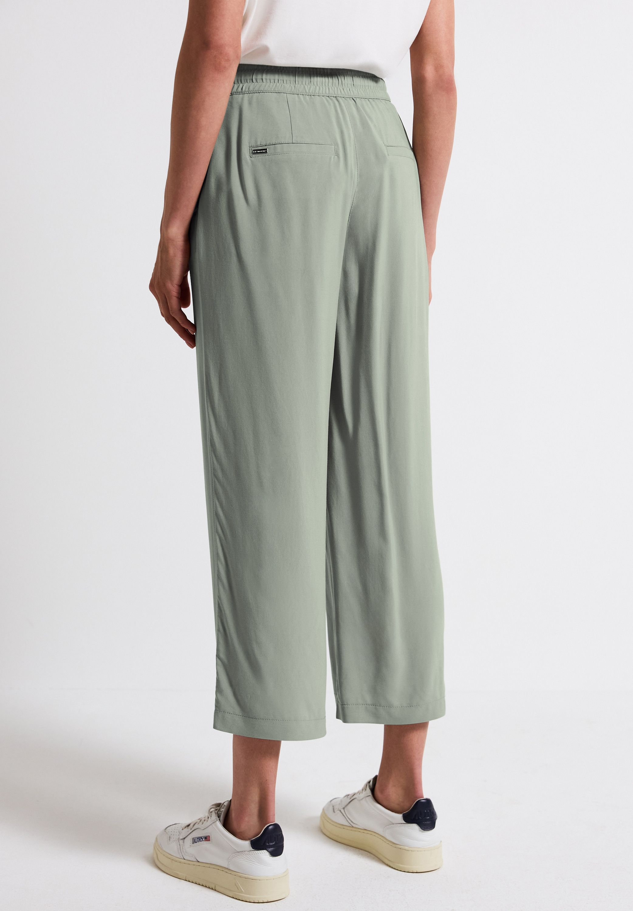 STREET ONE Stoffhose, High Waist