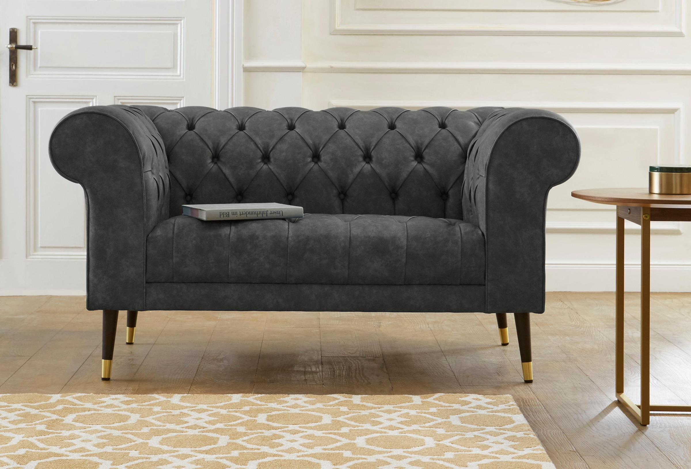 Guido Maria Kretschmer Home&Living Chesterfield-Sofa "Tinnum" günstig online kaufen